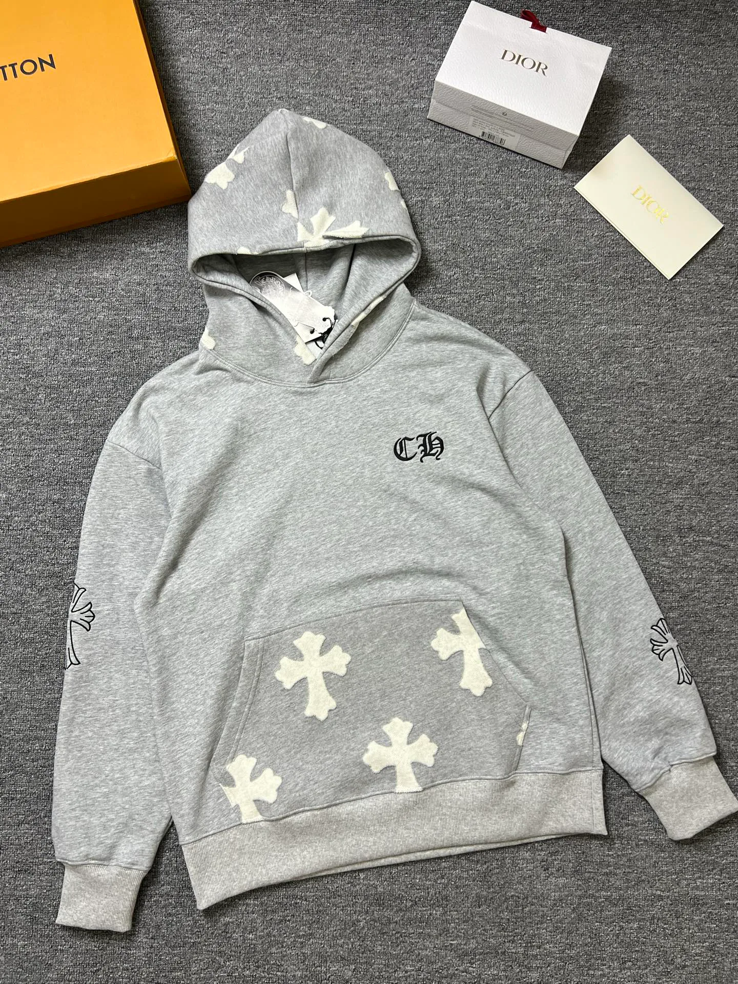 Свитшоты И Худи Мужские Chrome Hearts 17931924