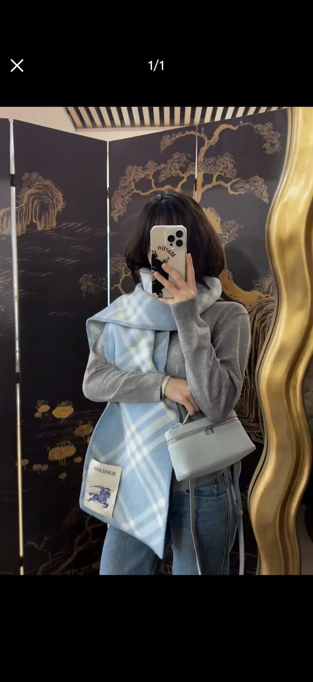 Шарфы Burberry 463909