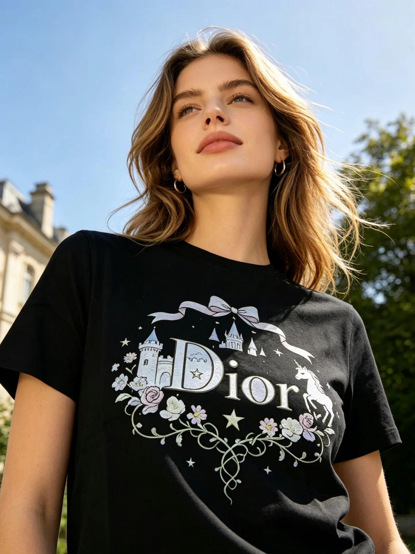 Футболки Женские Christian Dior 13076355
