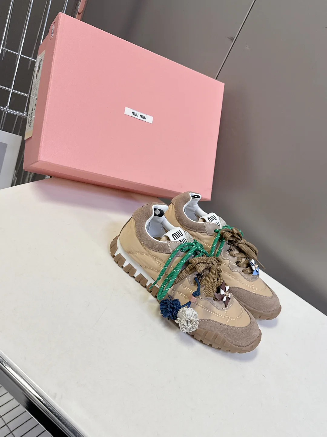 Кроссовки Женские Miu Miu 68393