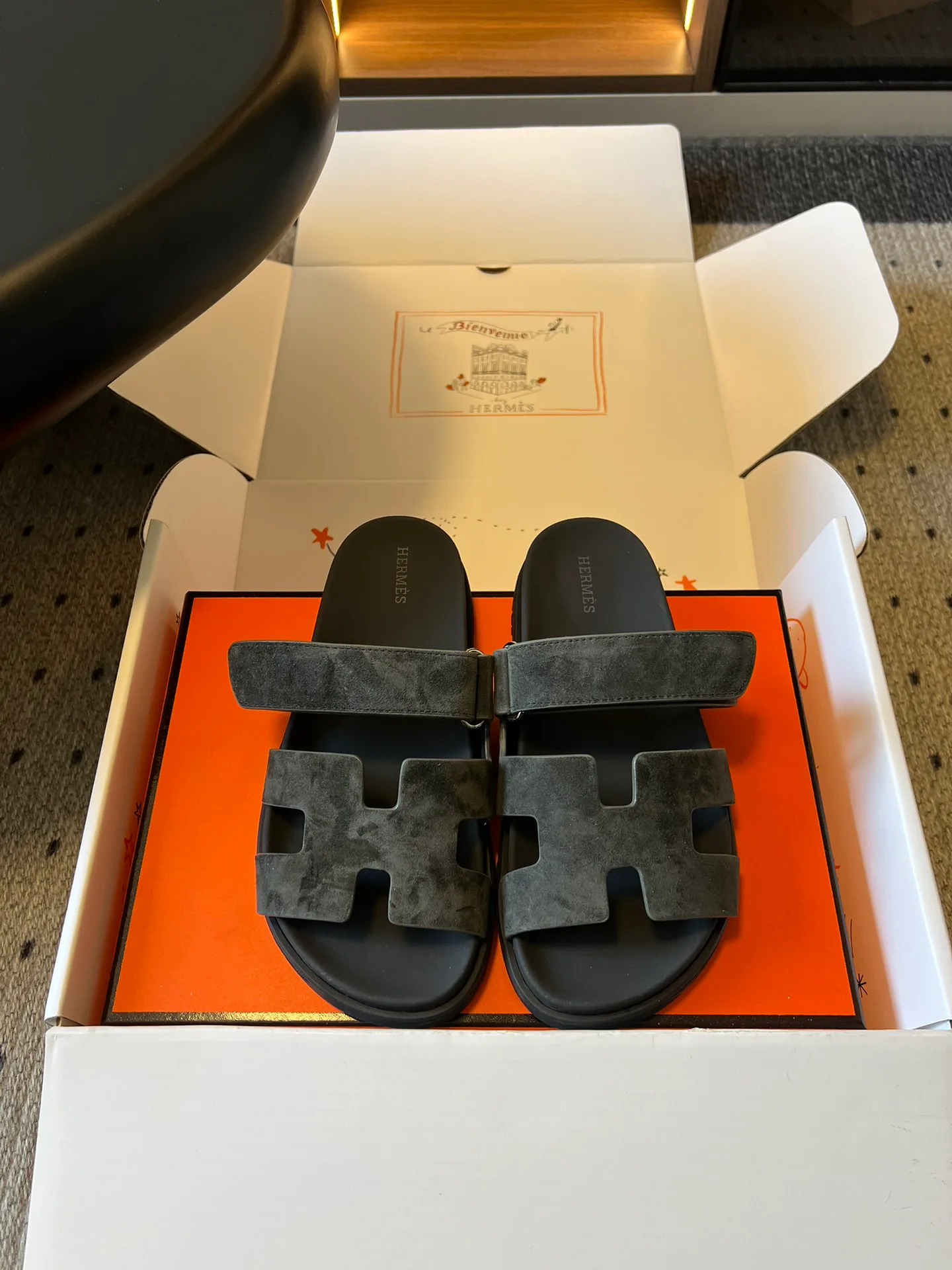 Шлепанцы Женские Hermes 12777613