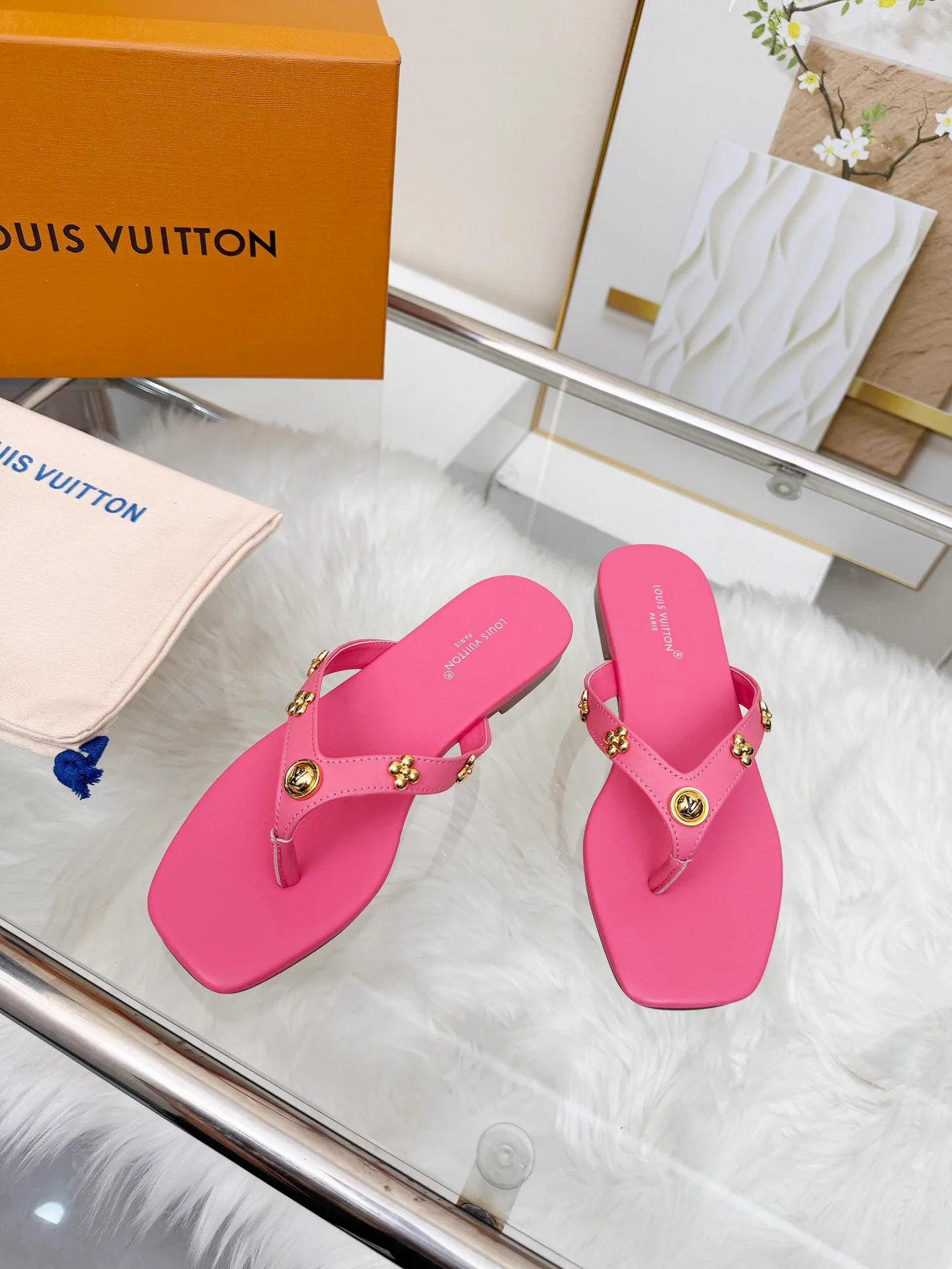 Шлепанцы Женские Louis Vuitton 13253499