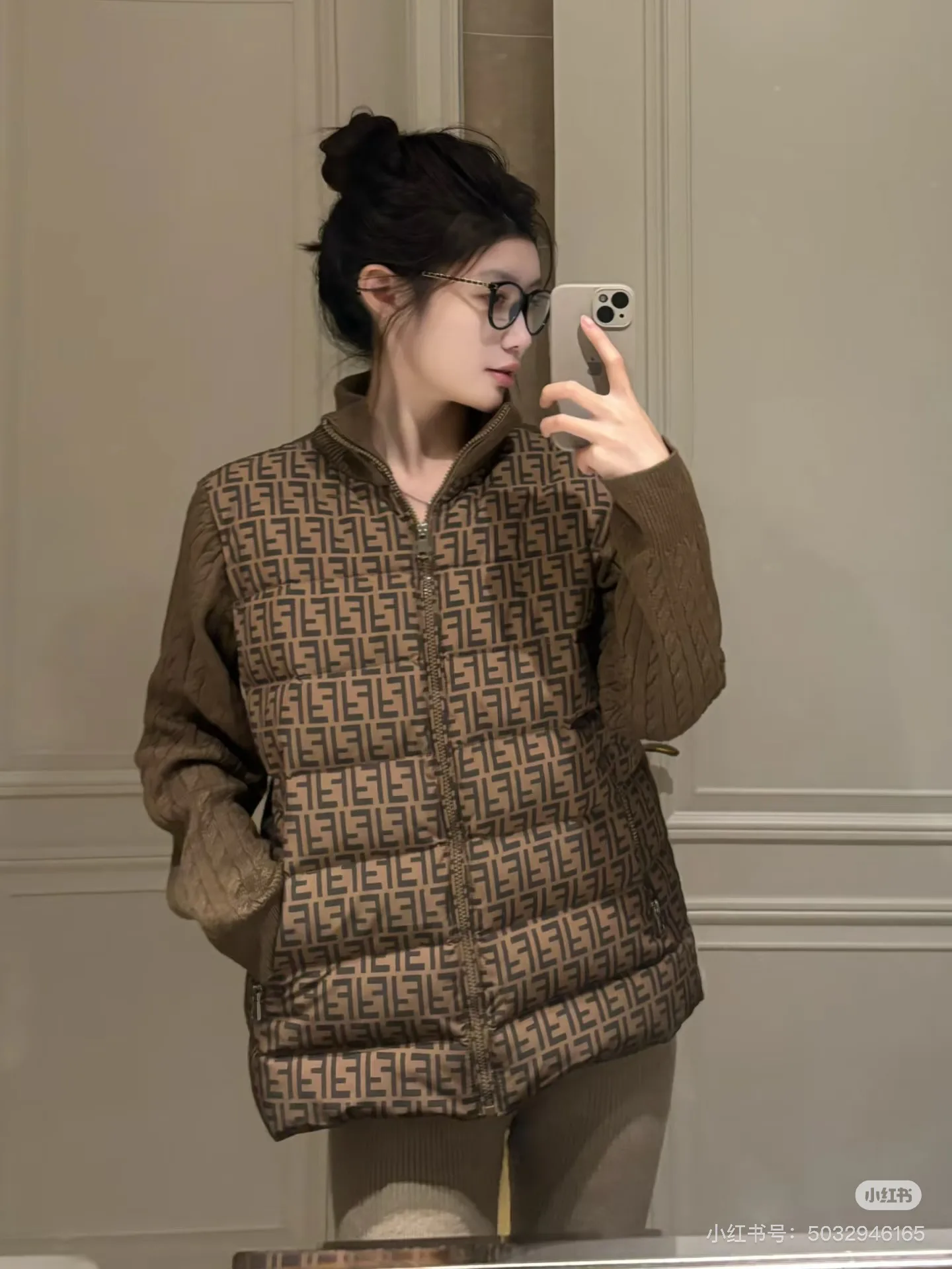 Куртки И Пуховики Женские Fendi 5380147