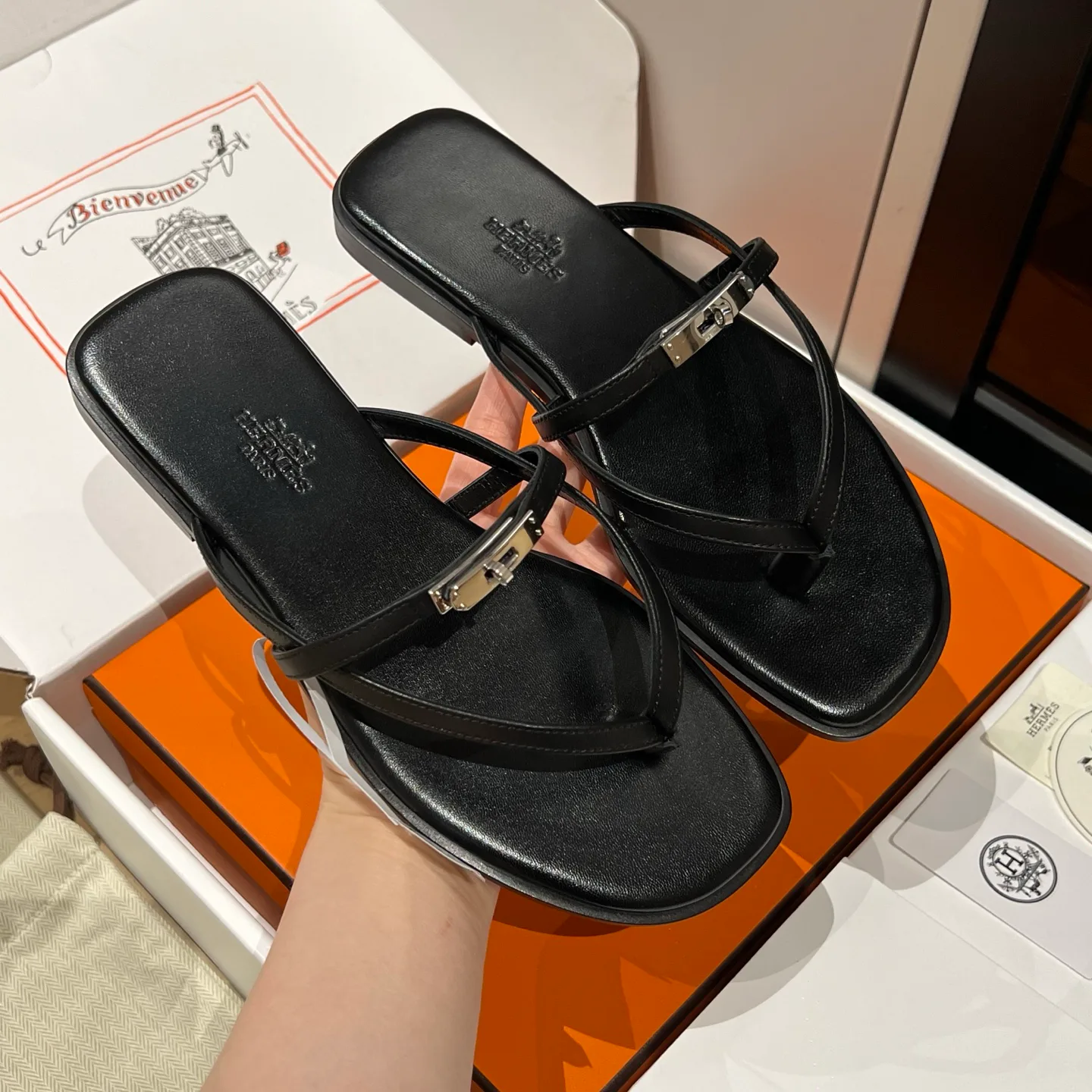 Шлепанцы Женские Hermes 14114803