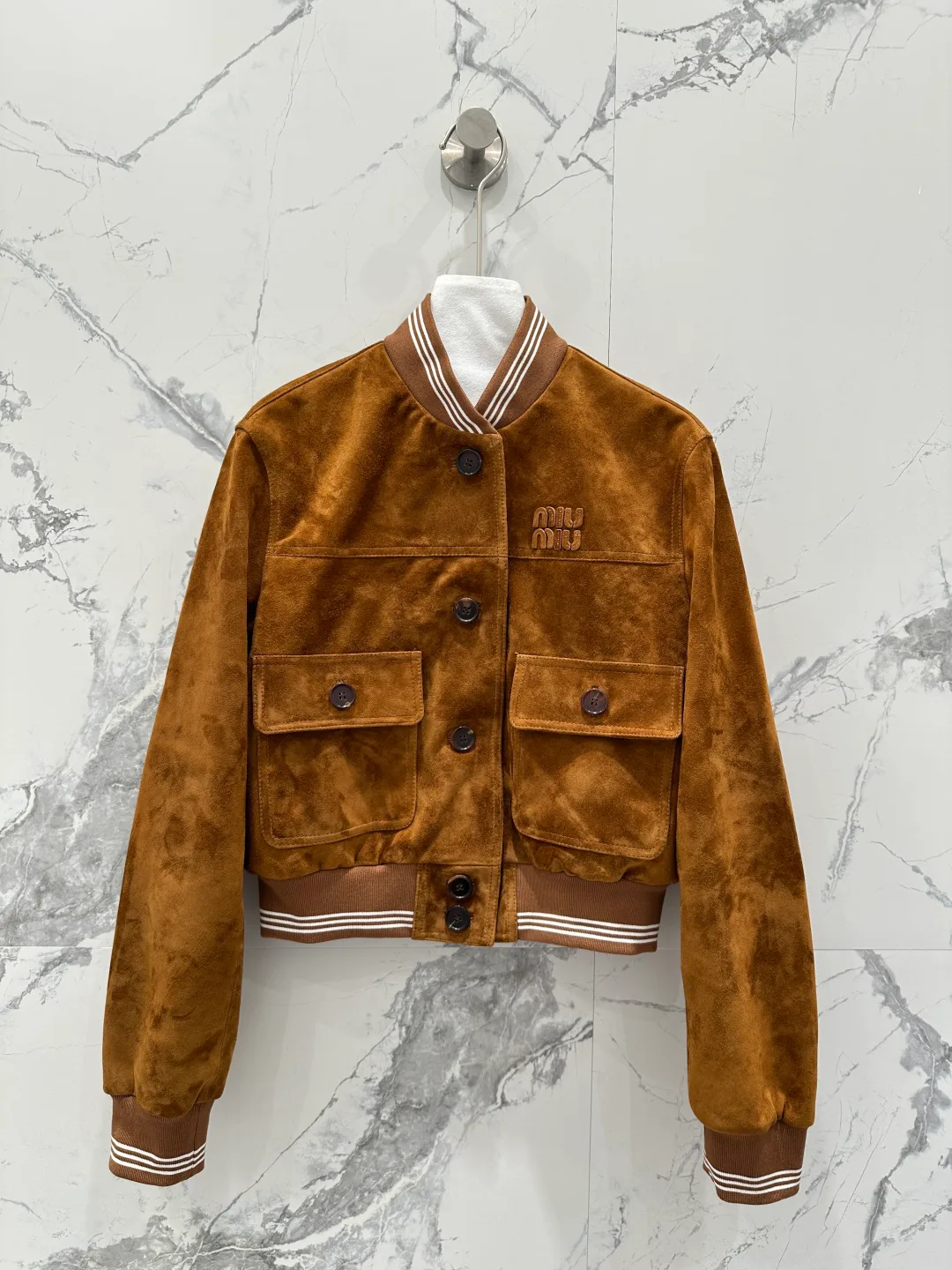 Кожаные Куртки И Дублёнки Женские Miu Miu 11901300