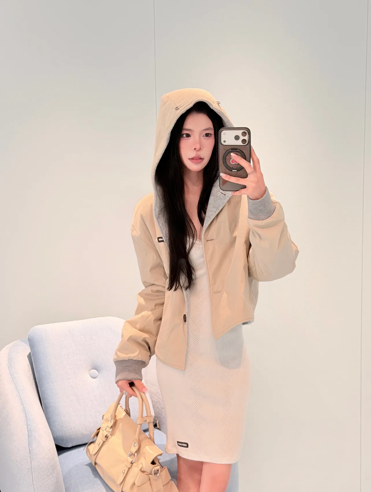 Куртки И Пуховики Женские Miu Miu 18030688