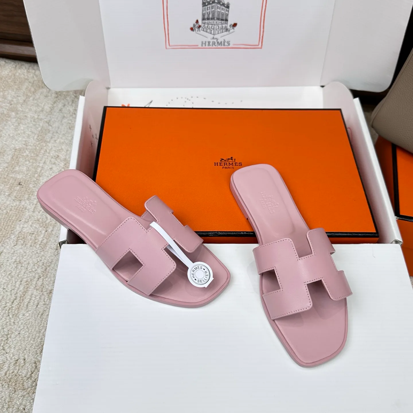 Шлепанцы Женские Hermes 3043255