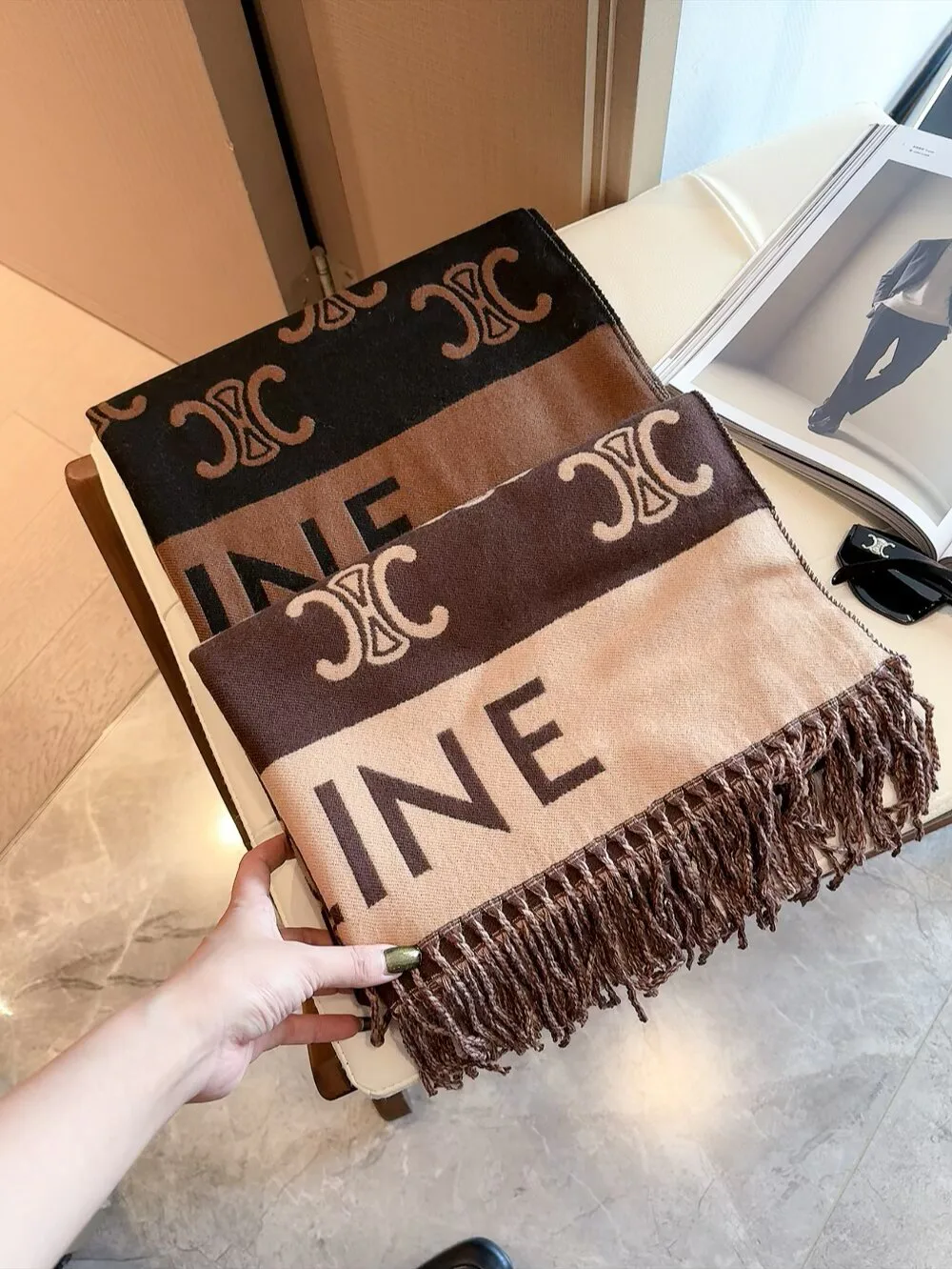 Шарфы Женские Celine 118948