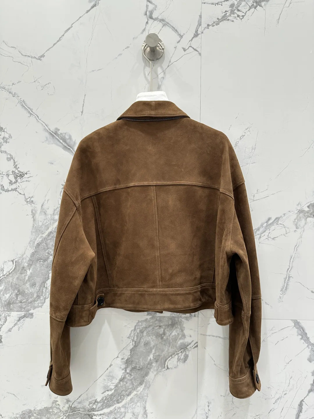 Кожаные Куртки И Дублёнки Женские Brunello Cucinelli 10268073