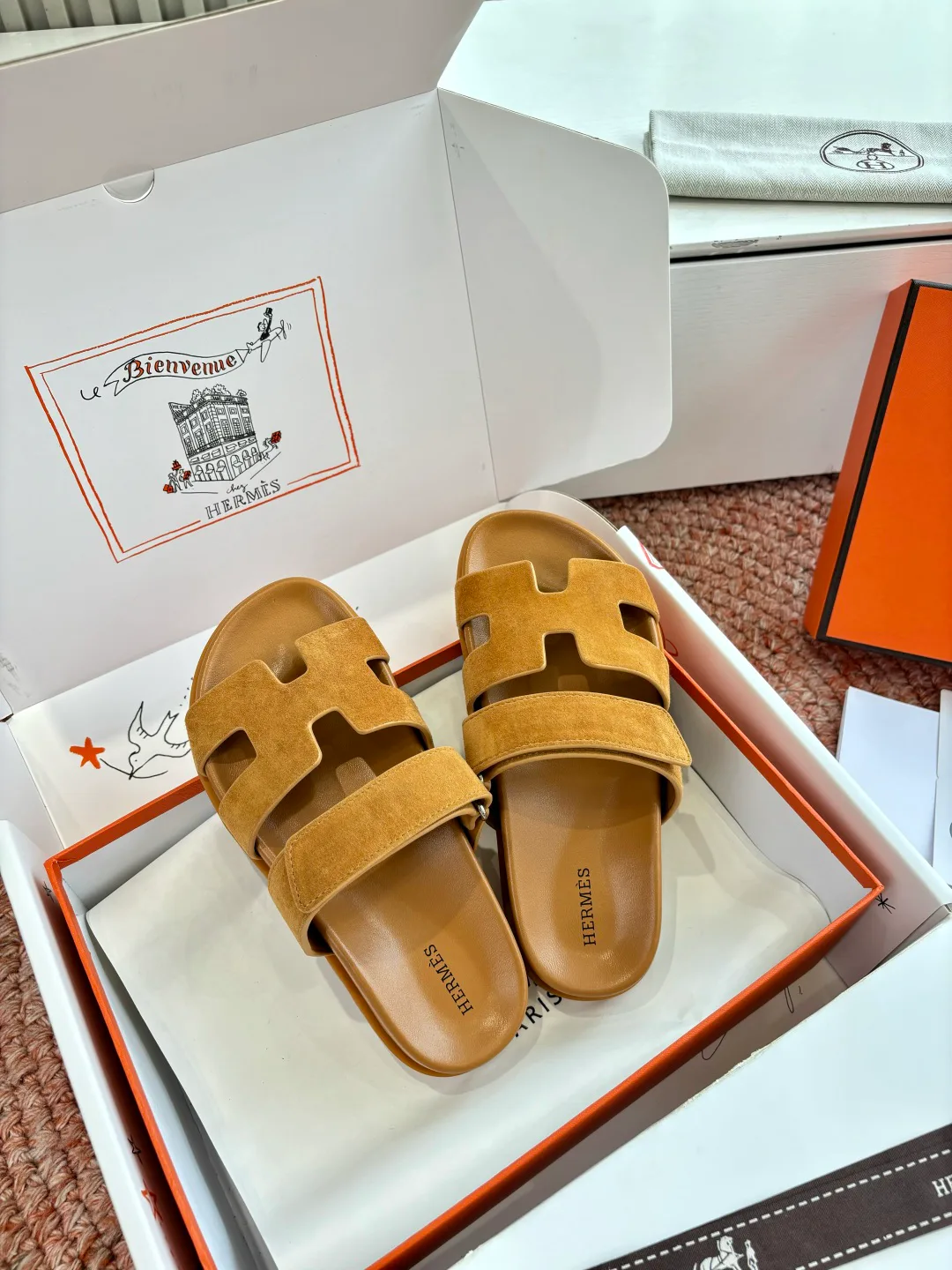 Шлепанцы Женские Hermes 11430358