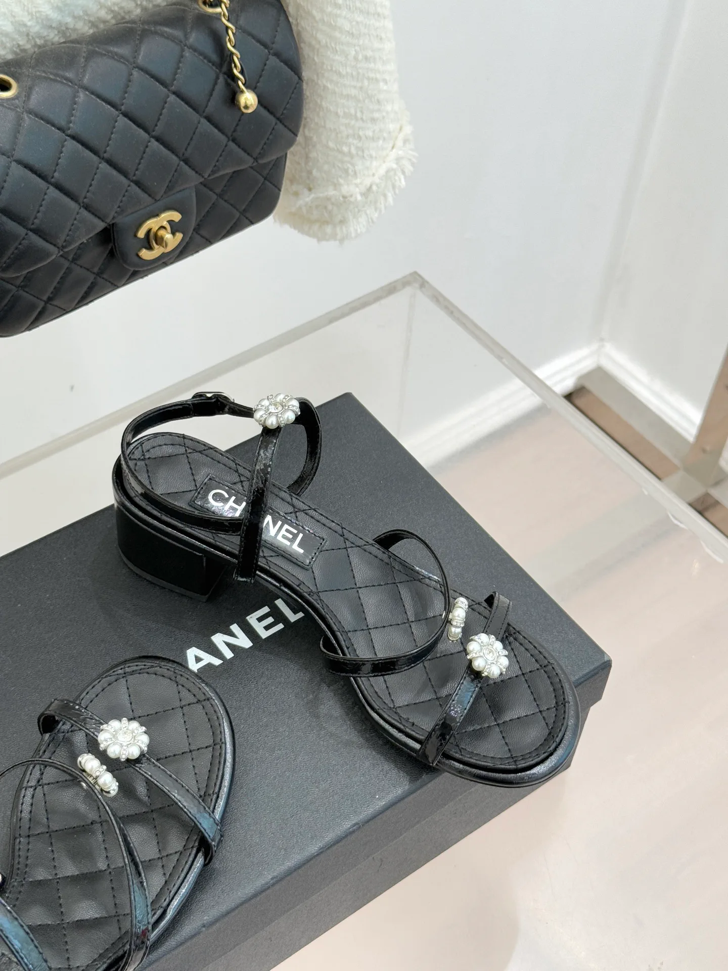 Босоножки Женские Chanel 9894909