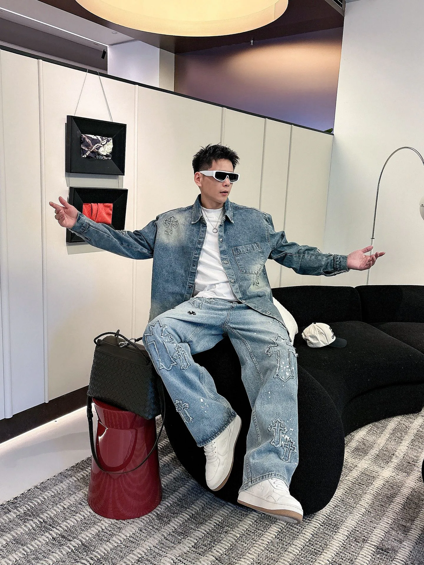 Куртки И Пуховики Мужские Chrome Hearts 787684