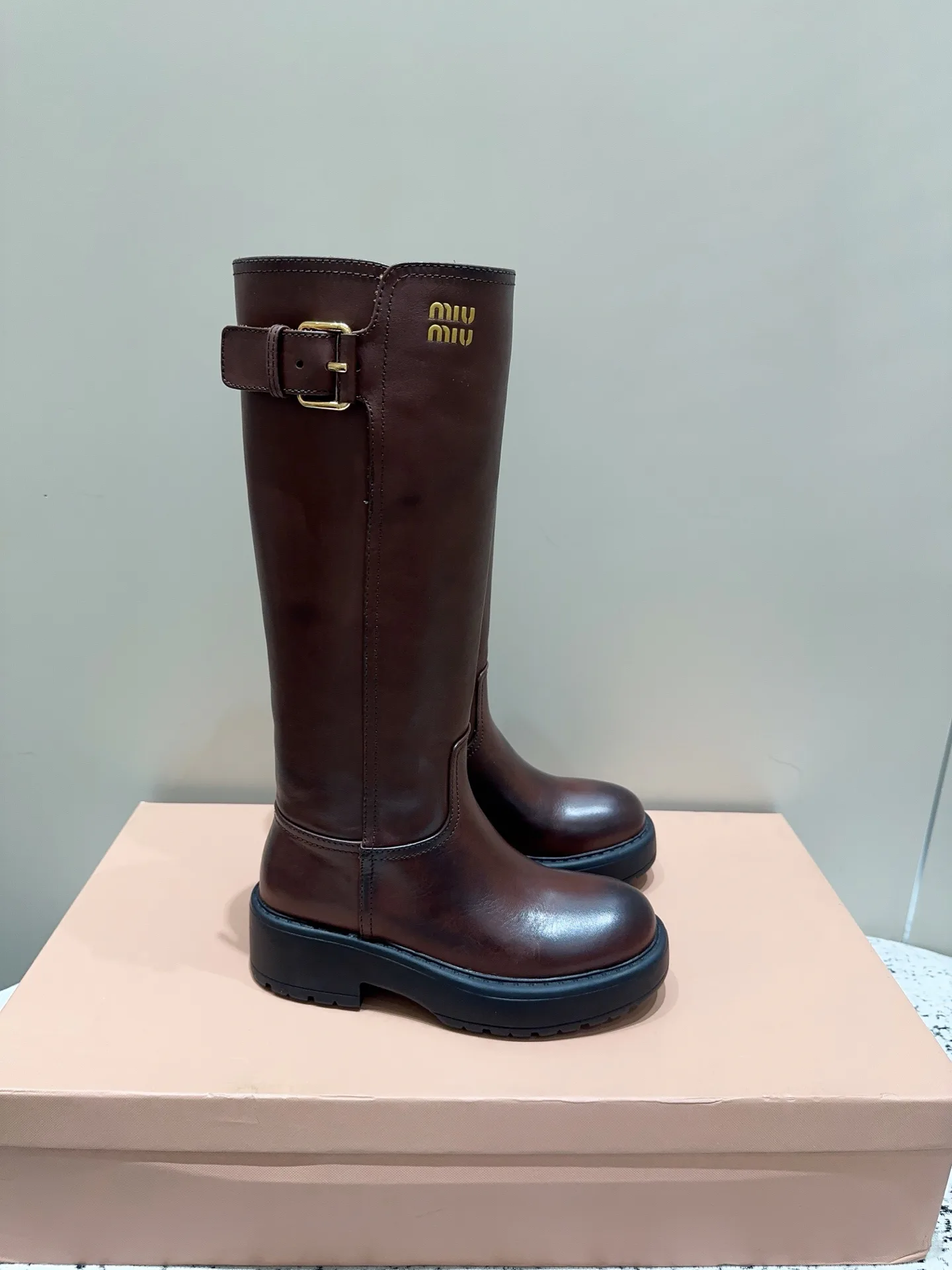Сапоги Женские Miu Miu 18295353