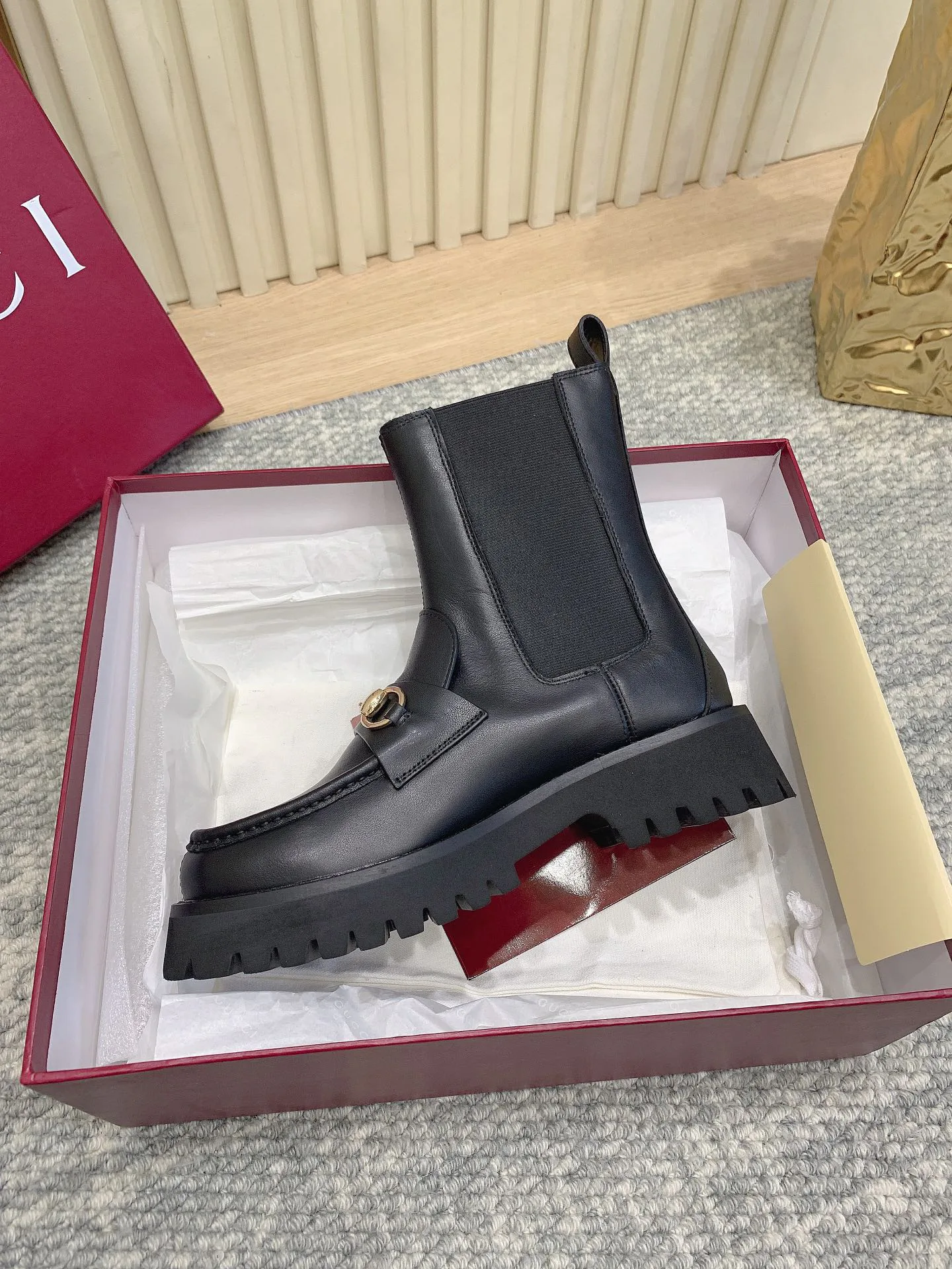 Ботинки Женские Gucci 19561622