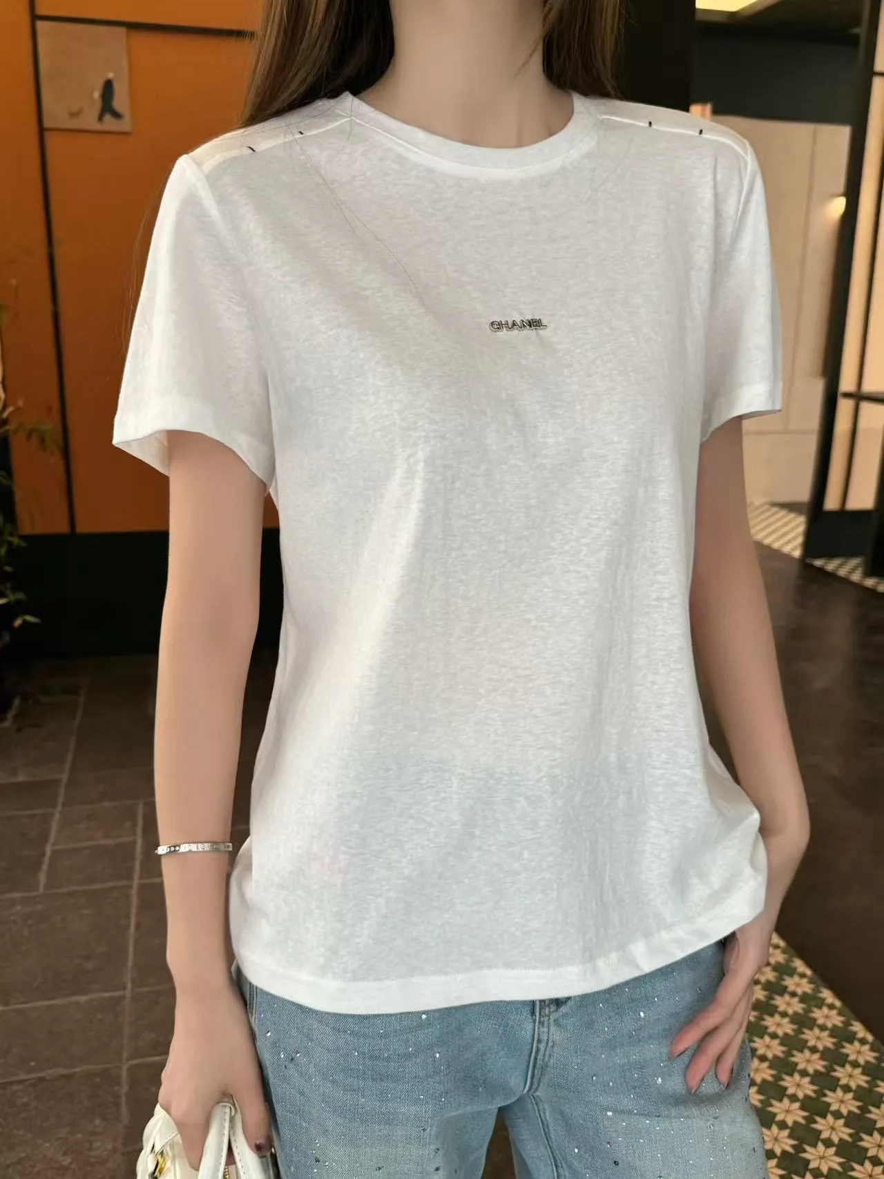 Футболки Женские Chanel 11363442