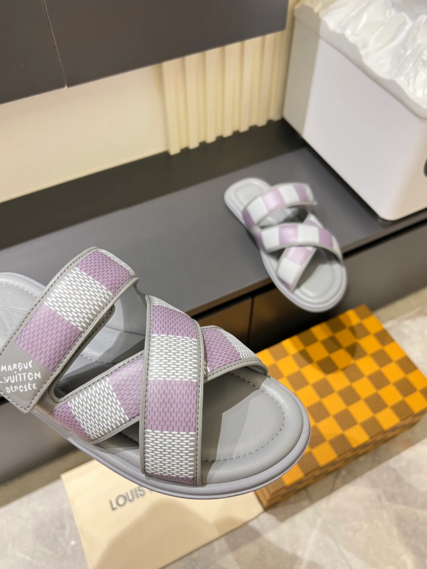 Шлепанцы Мужские Louis Vuitton 5070829