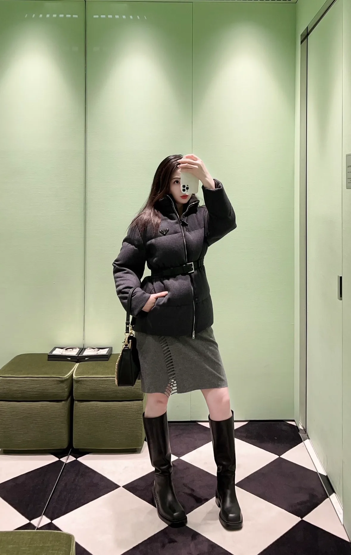 Куртки И Пуховики Женские Prada 17909101