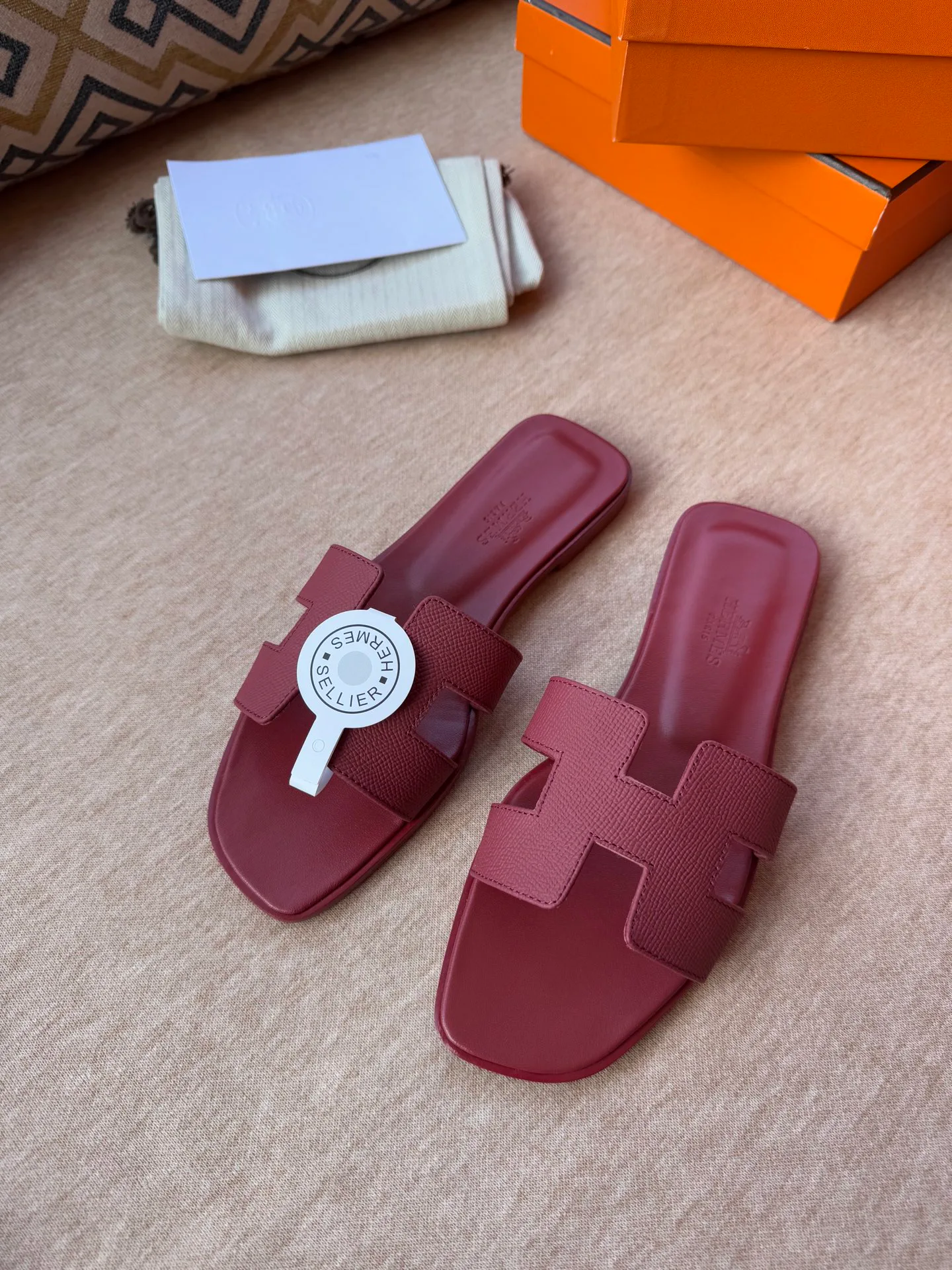 Шлепанцы Женские Hermes 18664