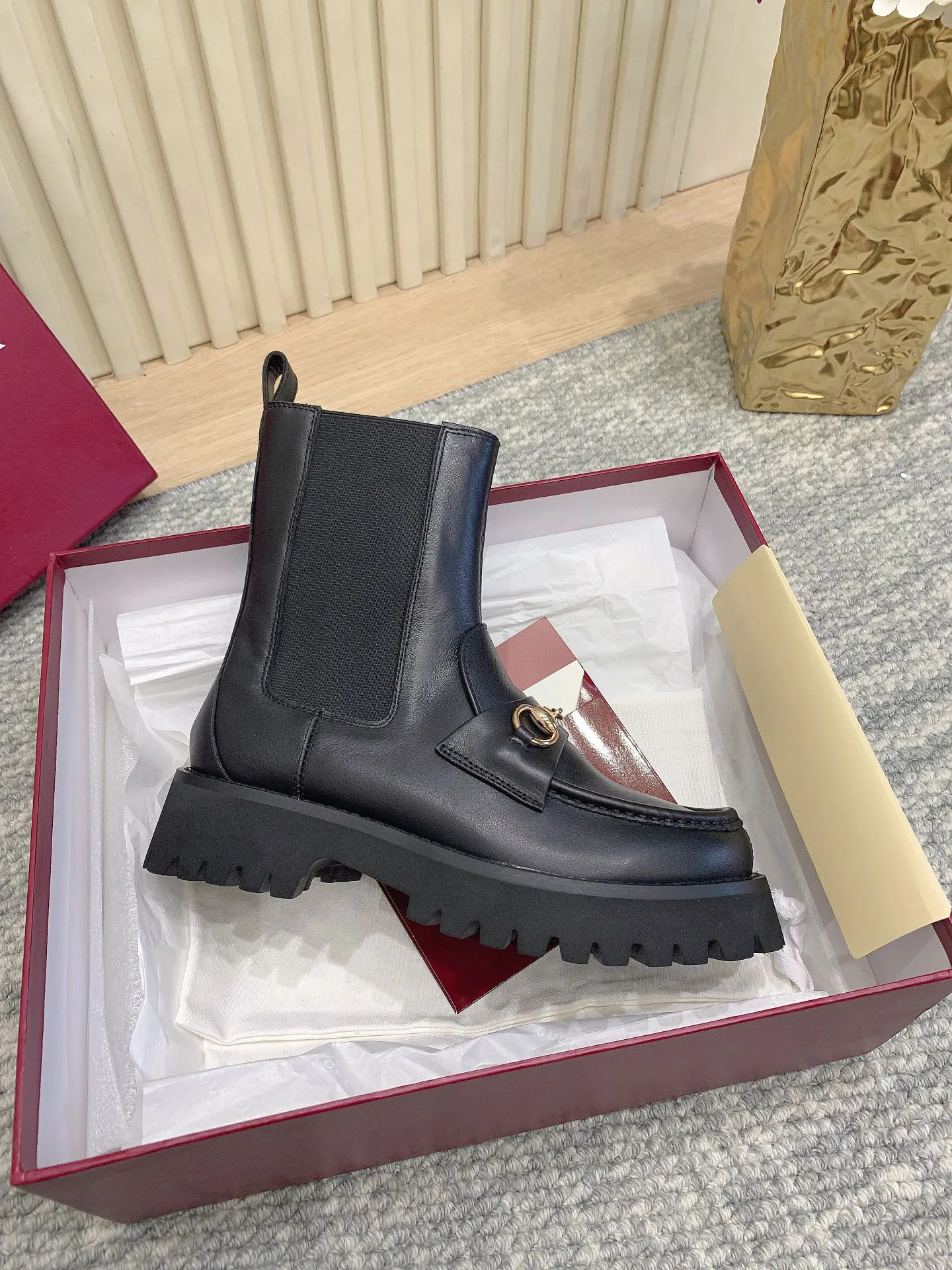 Ботинки Женские Gucci 19561622