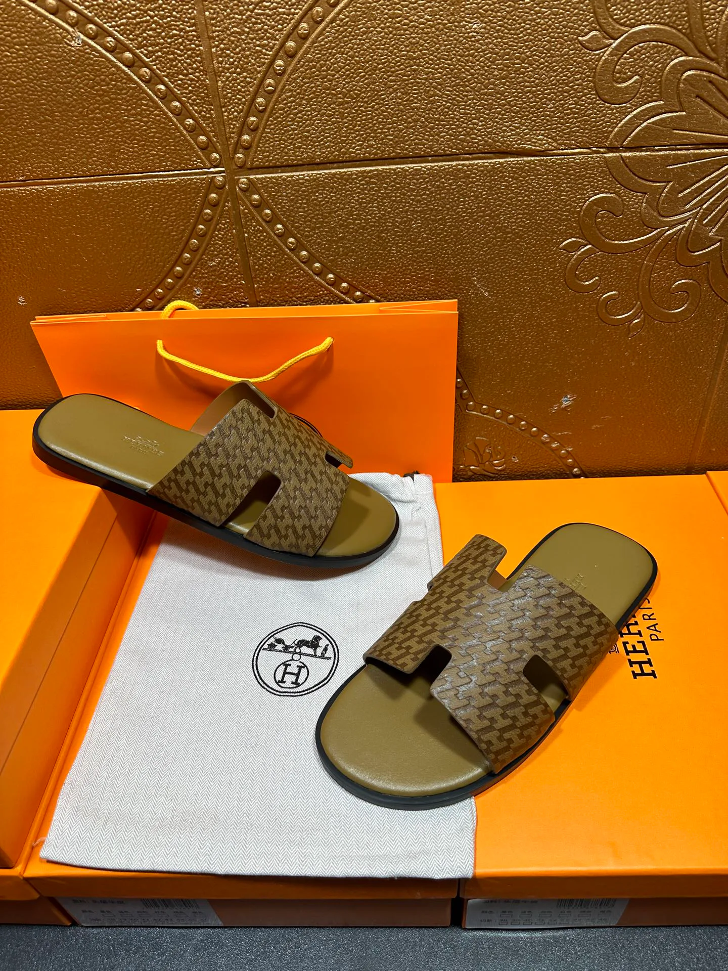 Шлепанцы Мужские Hermes 283948