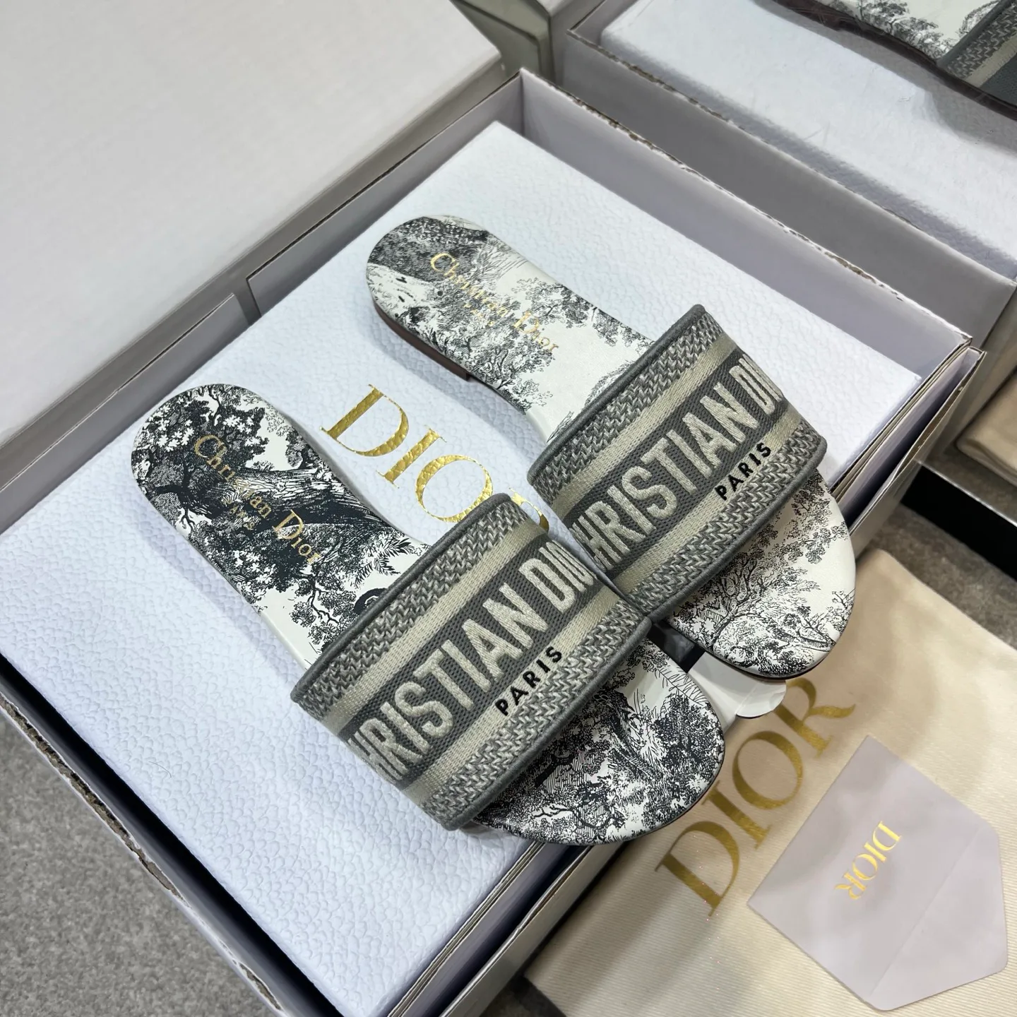 Шлепанцы Женские Christian Dior 13235787