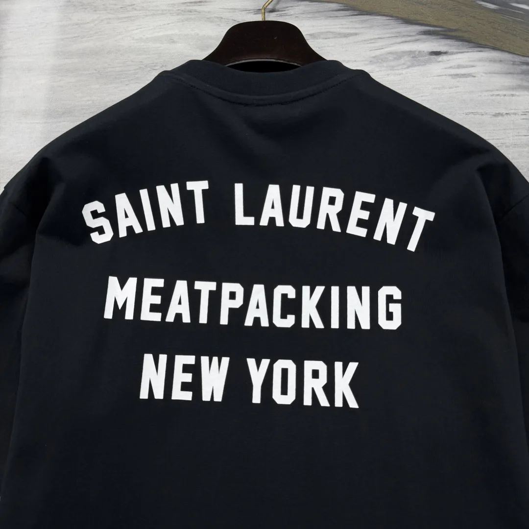 Футболки Мужские Saint Laurent 4377214