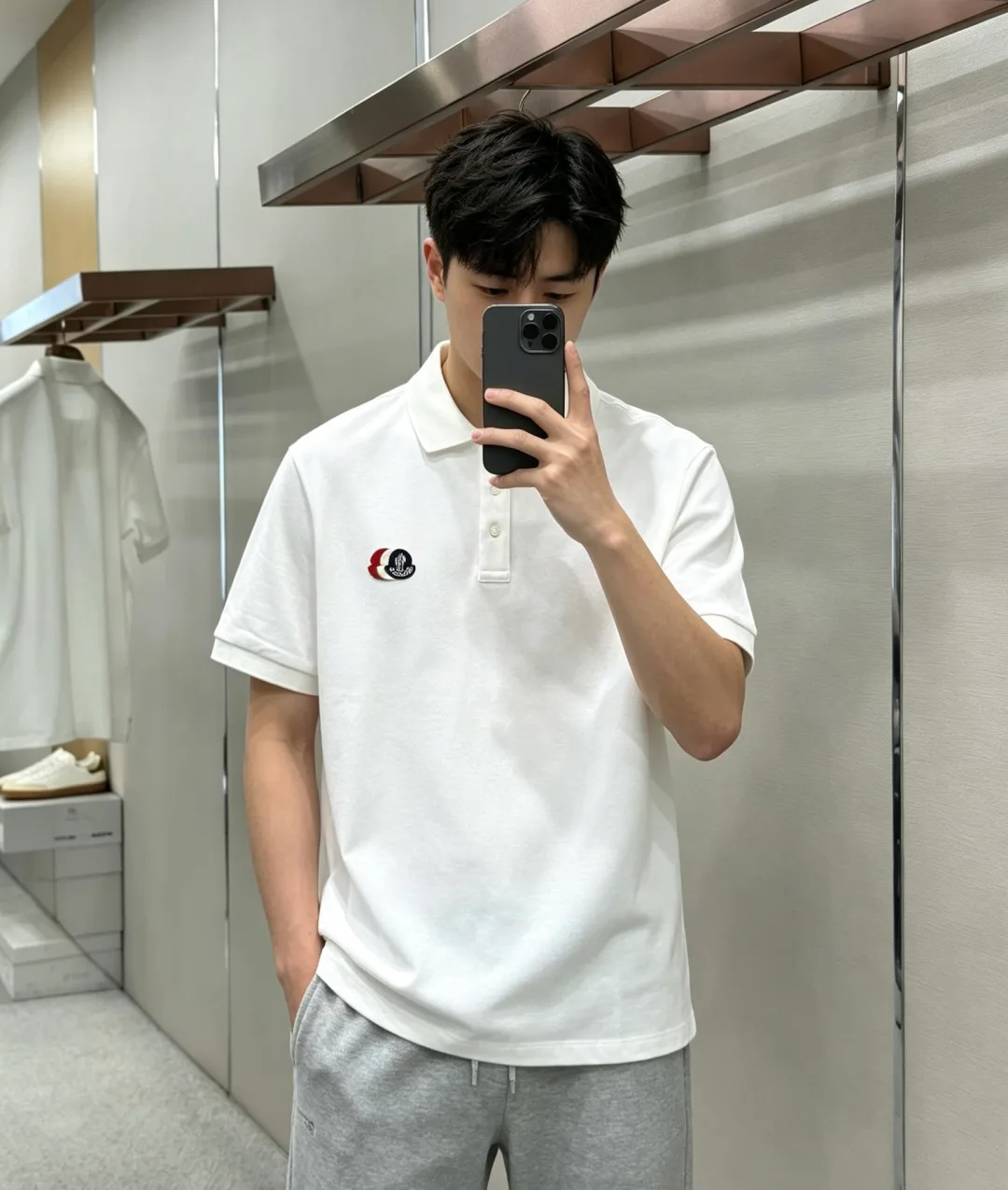 Рубашки Мужские Moncler 17563234