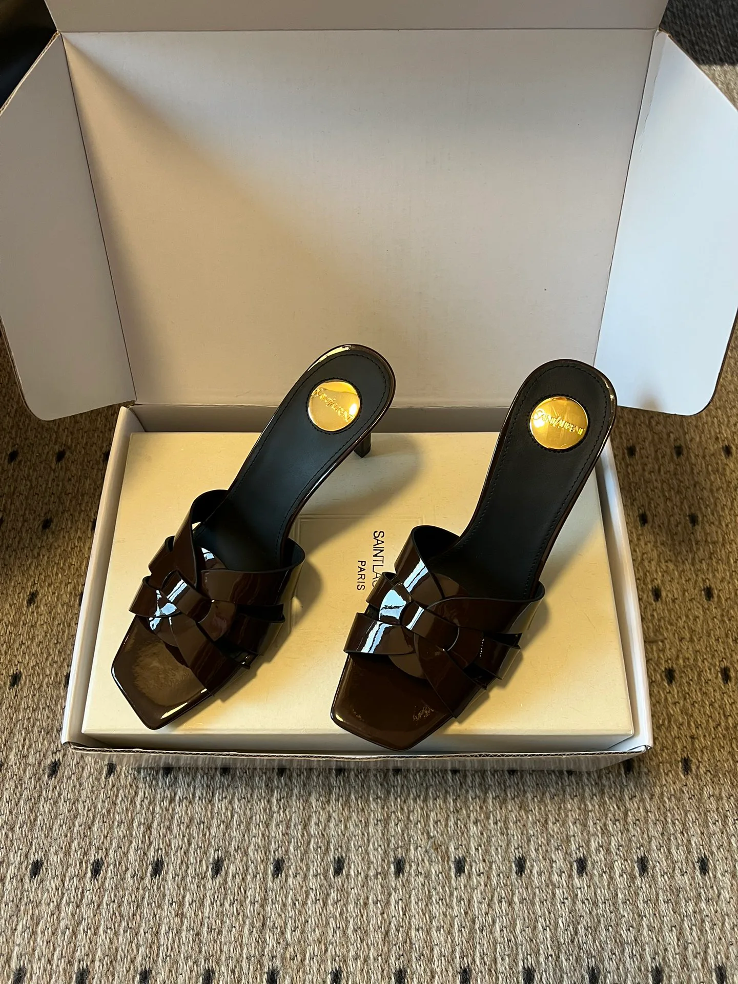 Босоножки Женские Saint Laurent 11239413