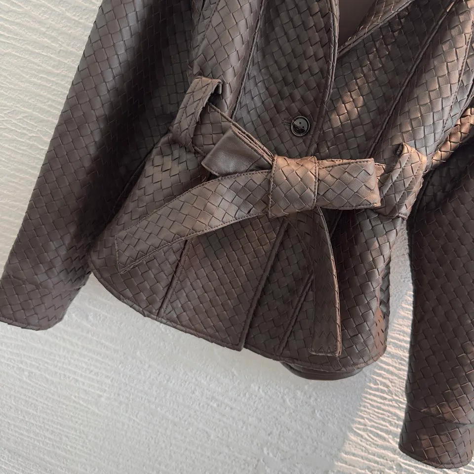 Кожаные Куртки И Дублёнки Женские Bottega Veneta 17471214