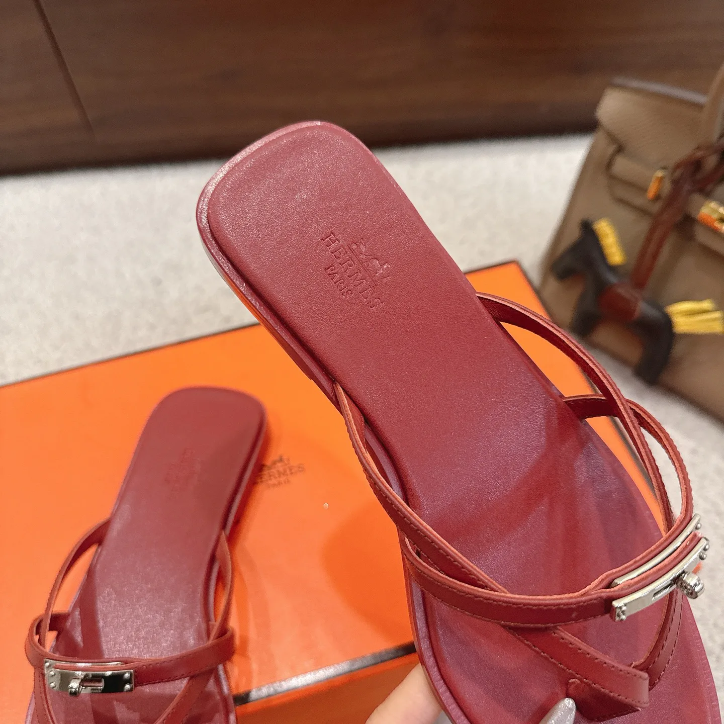 Шлепанцы Женские Hermes 11622321