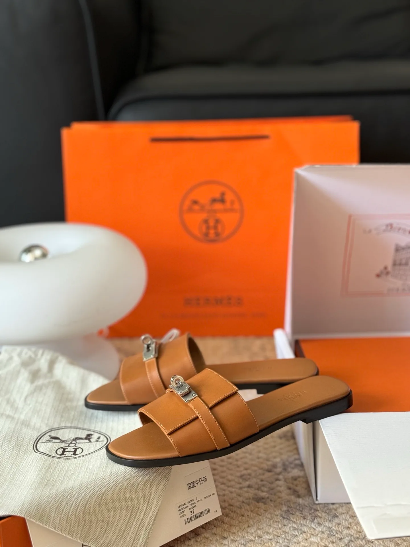 Шлепанцы Женские Hermes 14335135