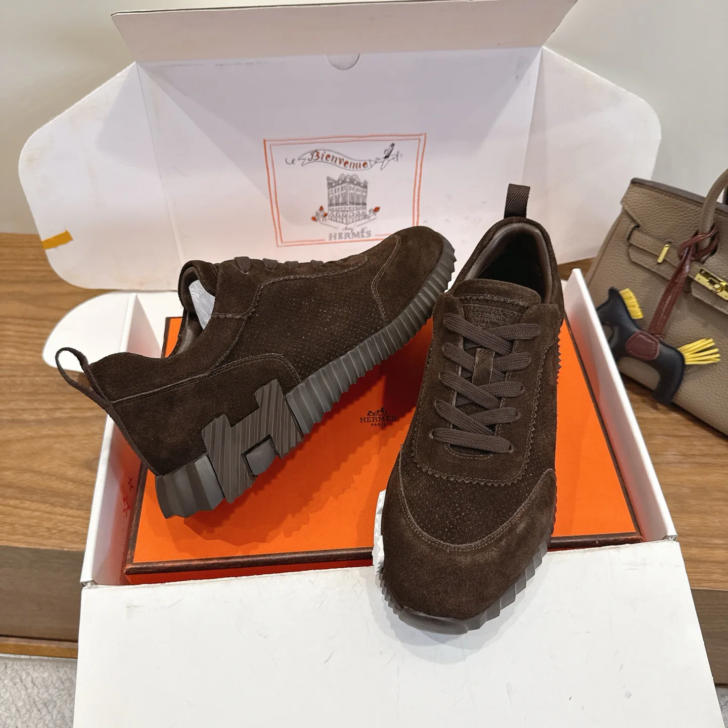Кроссовки Женские Hermes 11336533