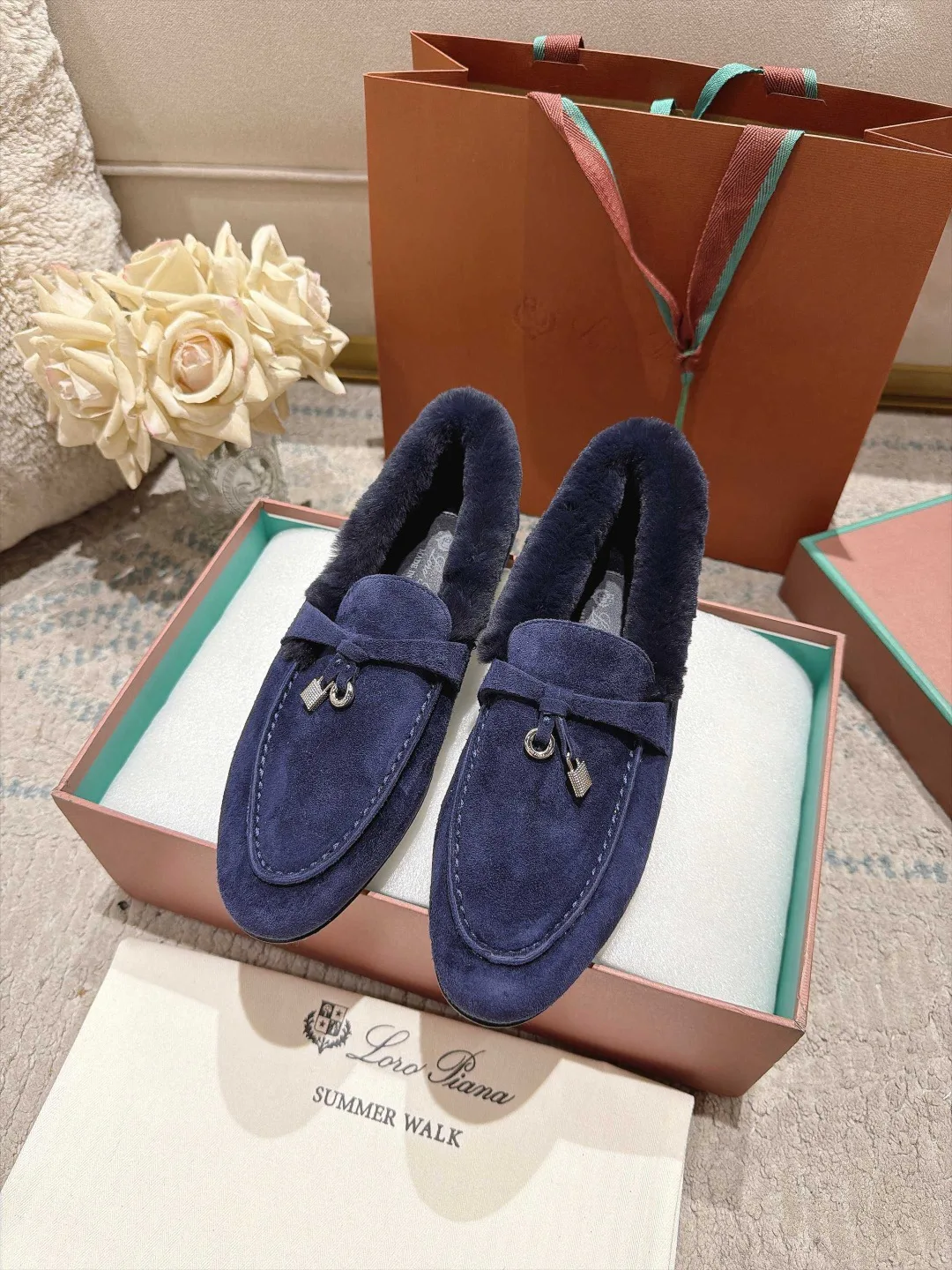 Лоферы И Мокасины Женские Loro Piana 18324656