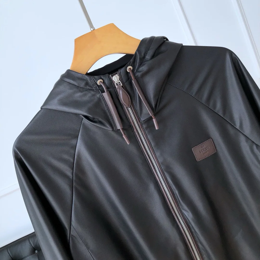 Кожаные Куртки И Дублёнки Мужские Berluti 58070