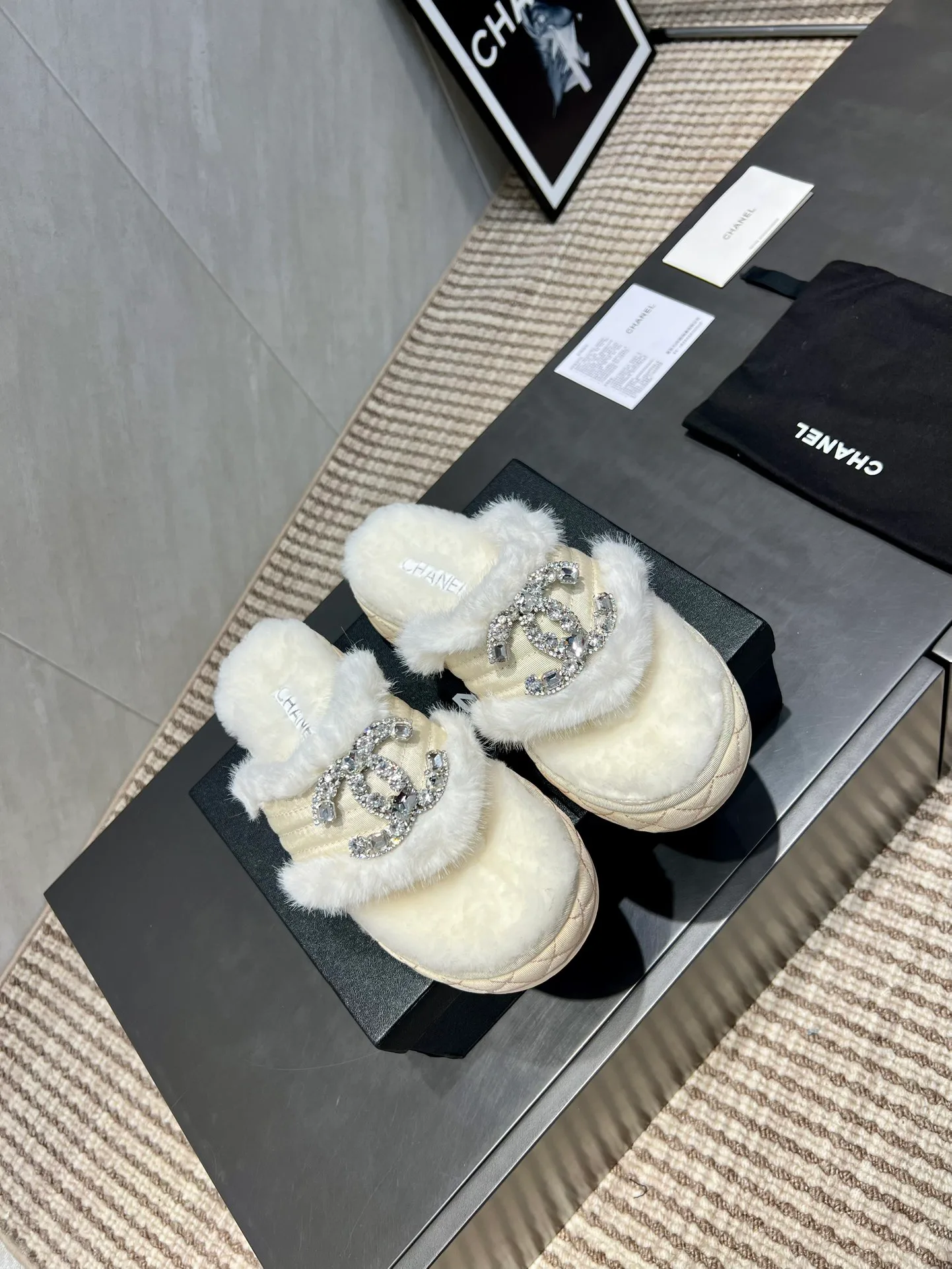 Тапочки Женские Chanel 137383