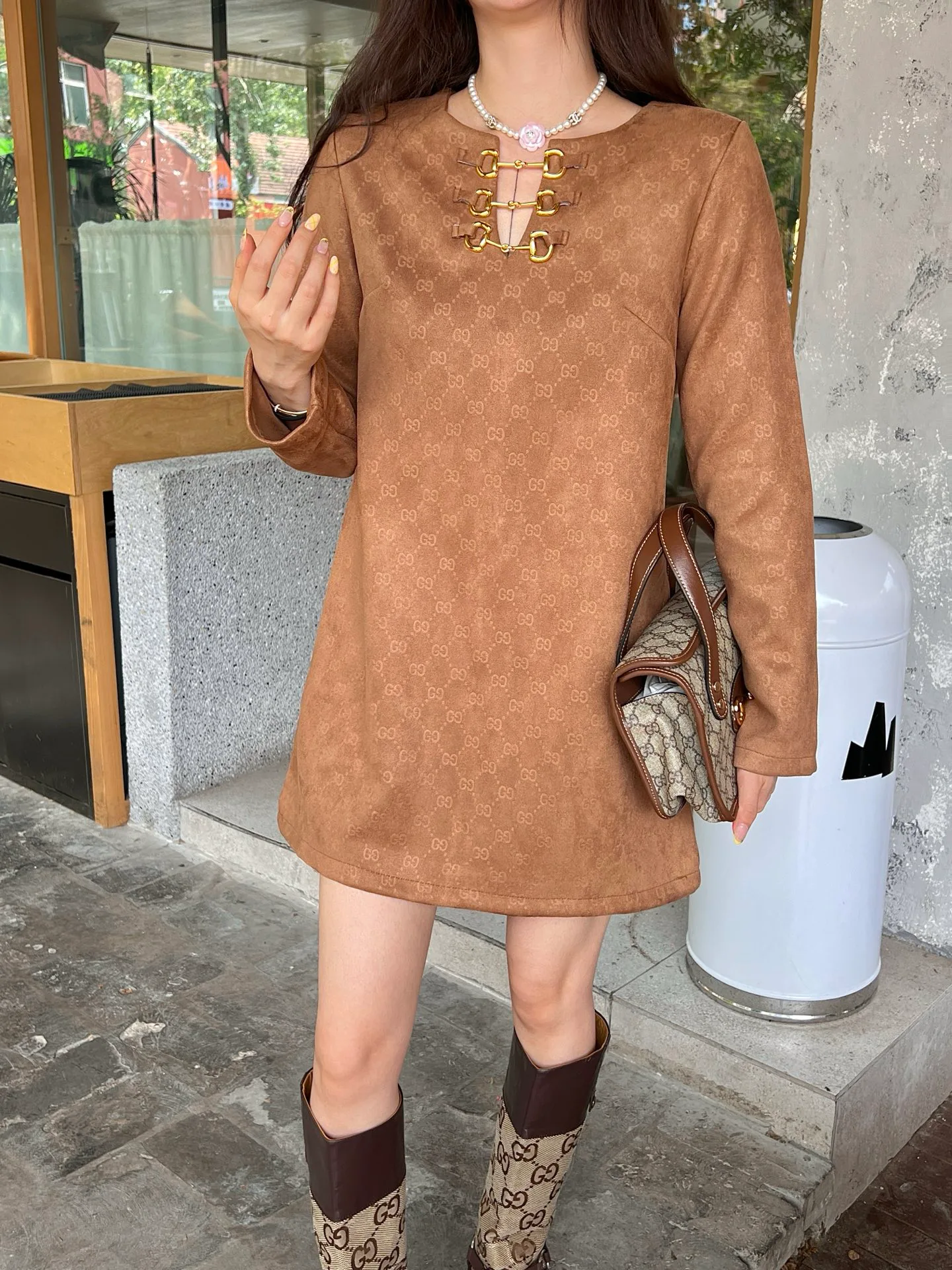 Платья Женские Gucci 764839