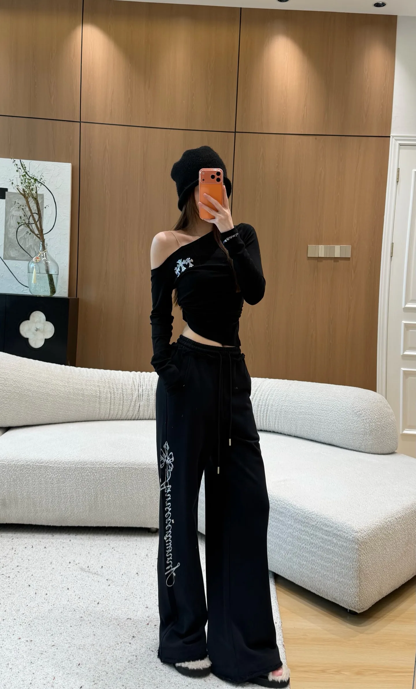 Брюки Женские Chrome Hearts 19588900