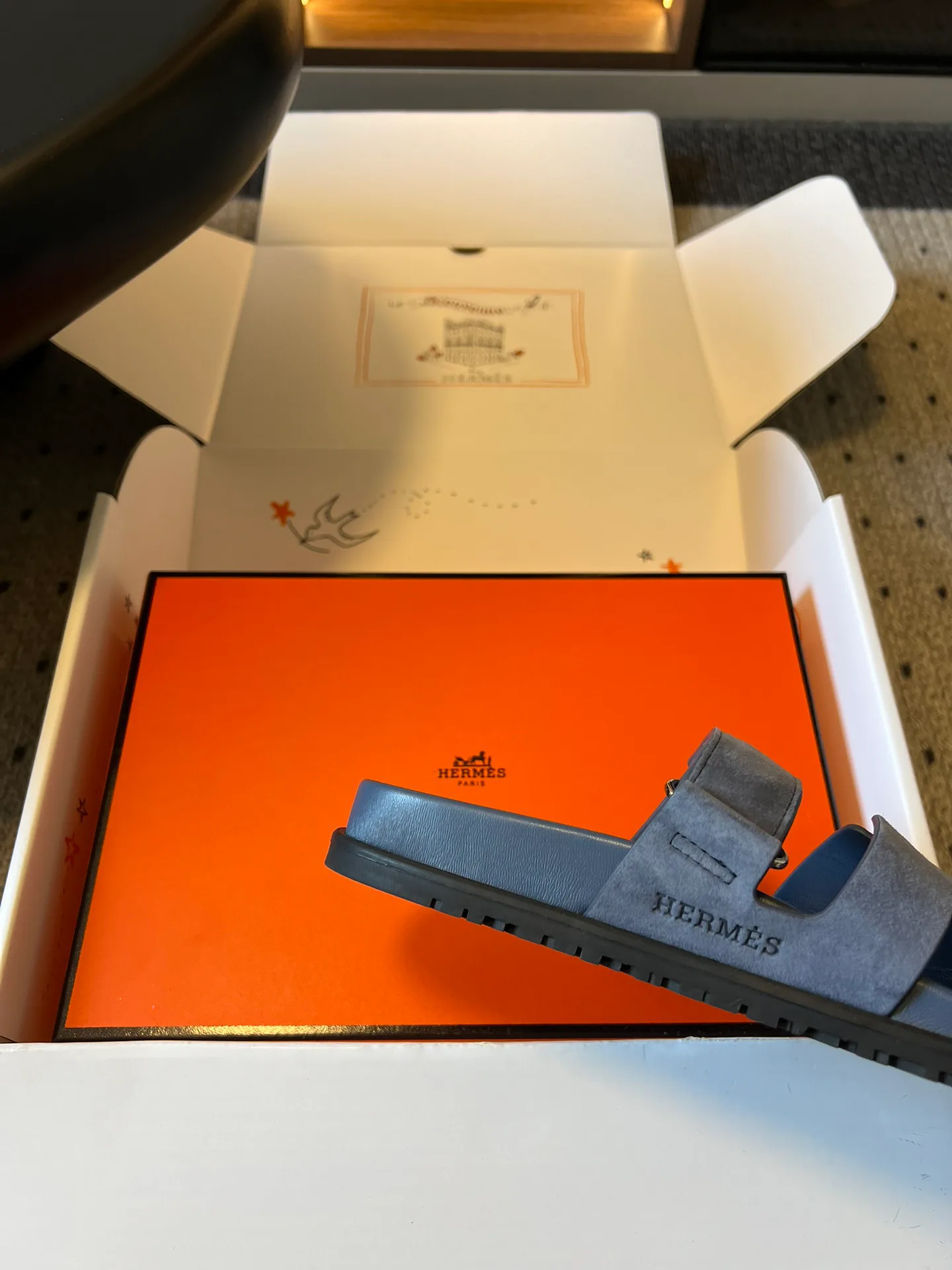 Шлепанцы Женские Hermes 12777615