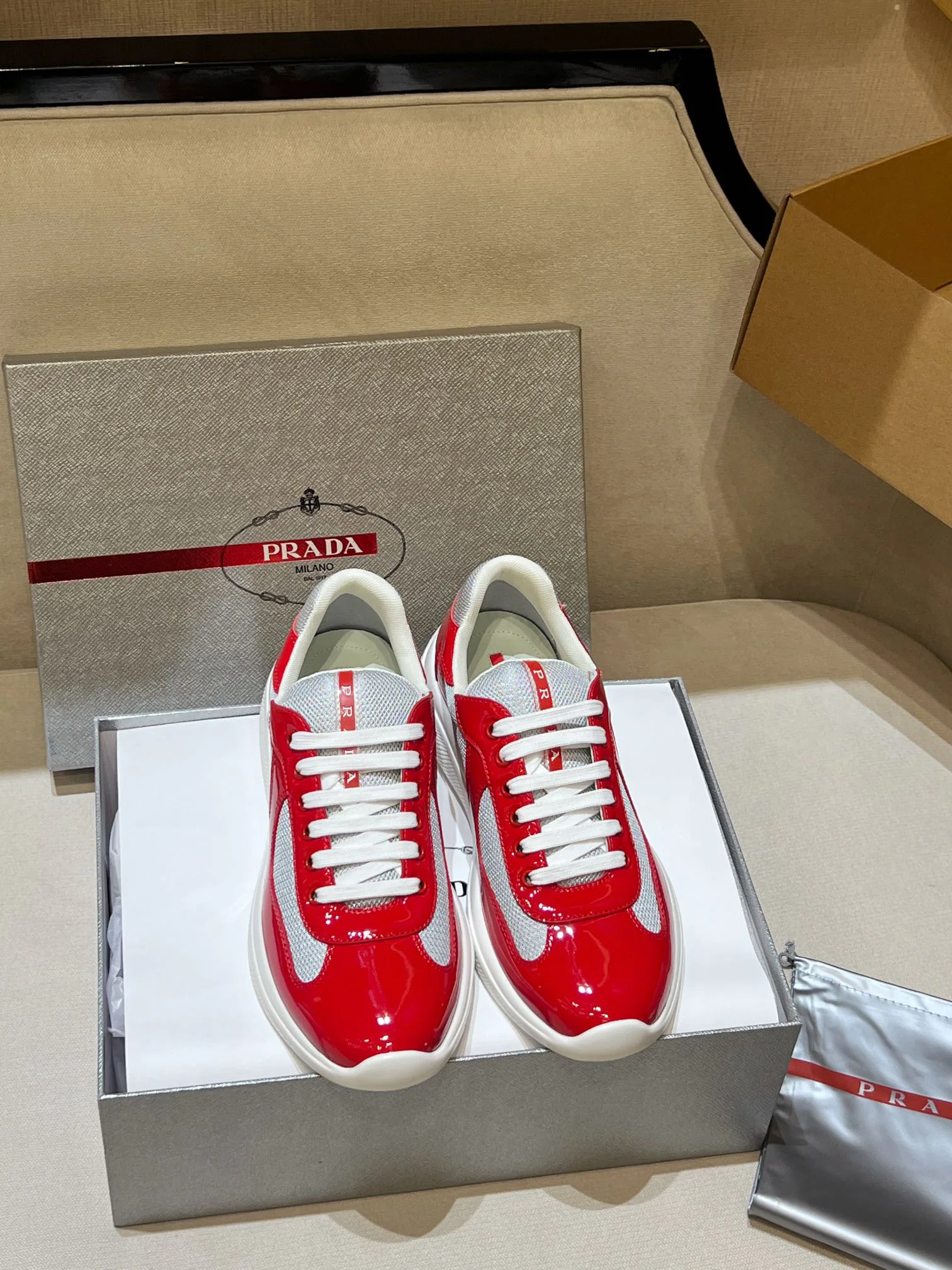 Кроссовки Мужские Prada 16788