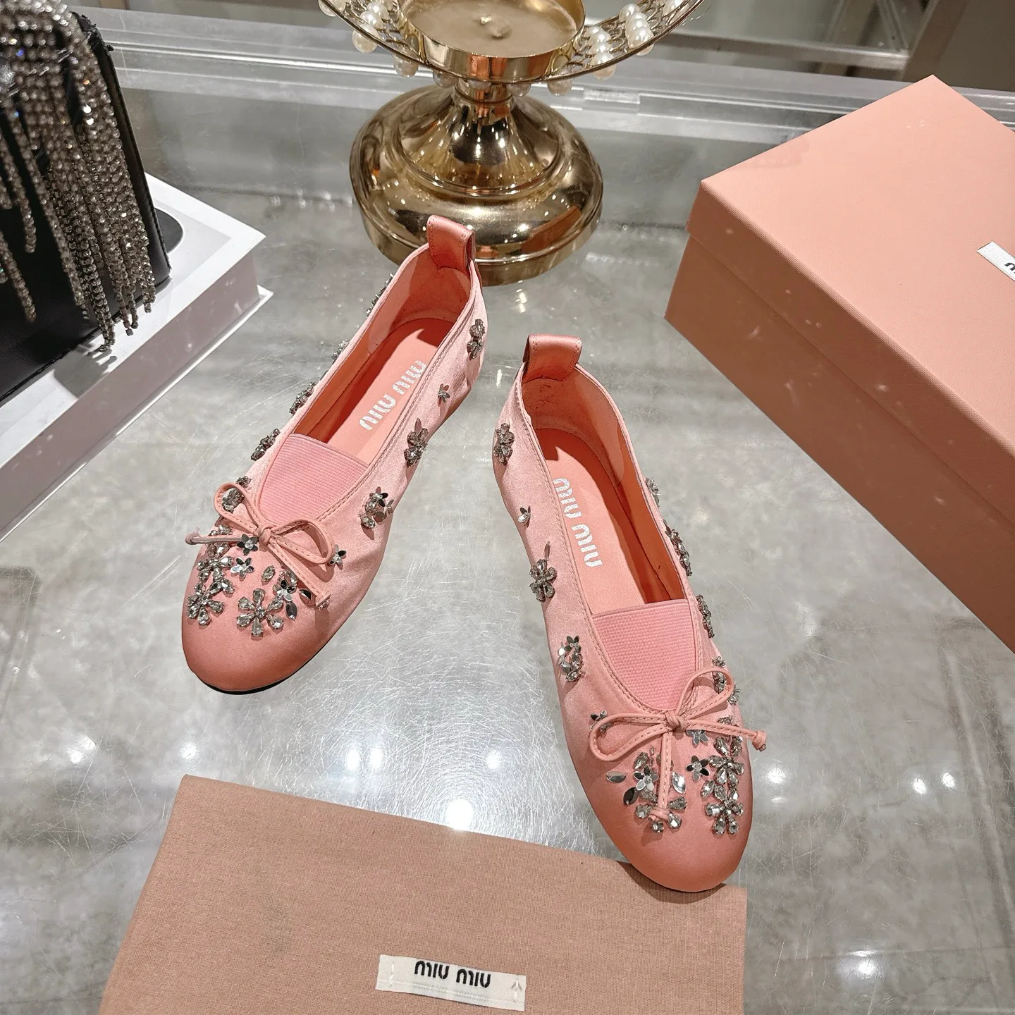 Балетки Женские Miu Miu 1348214