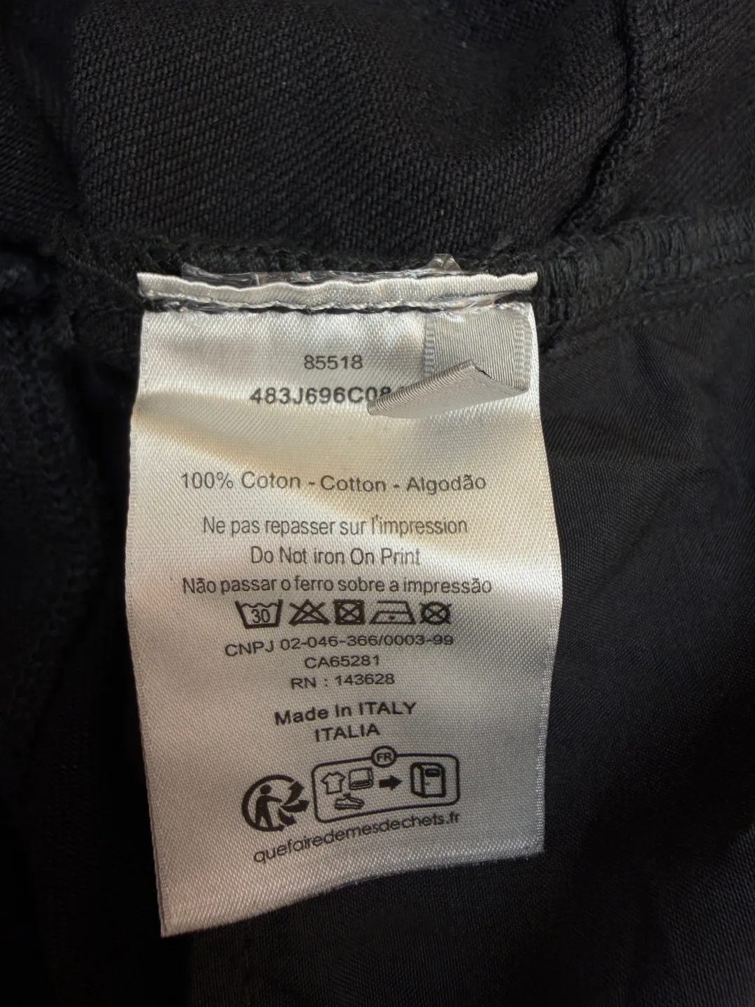 Джинсы Мужские Christian Dior 11430007