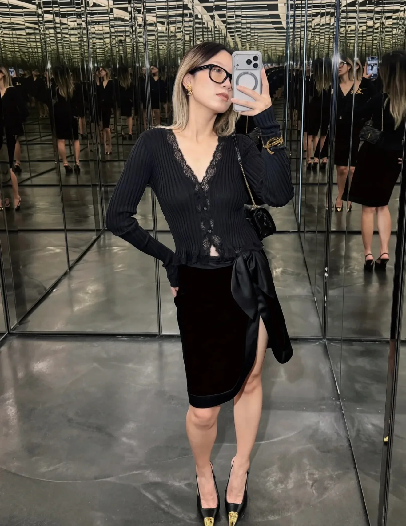 Джемперы И Свитеры Женские Saint Laurent 19698954