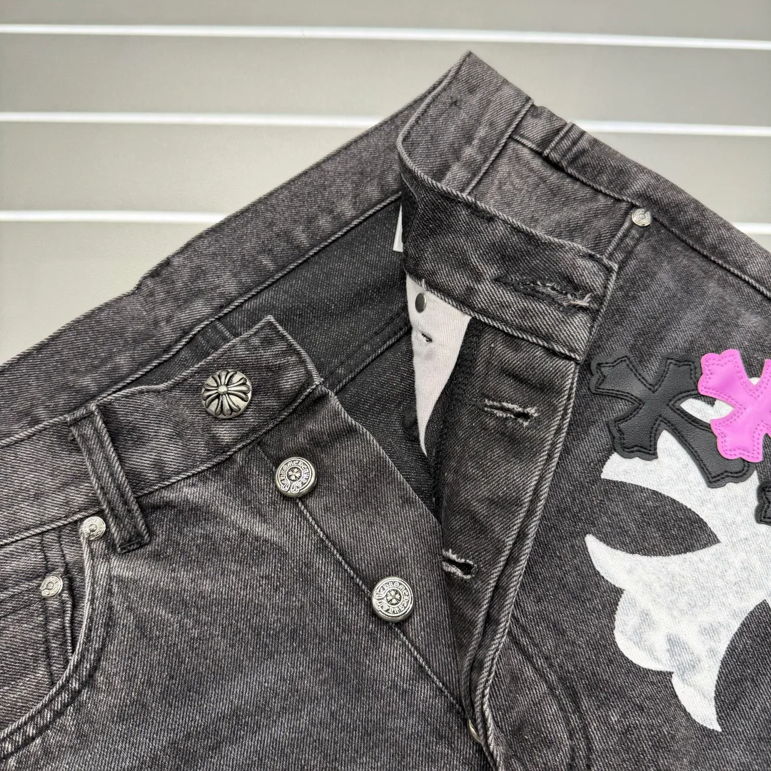 Джинсы Мужские Chrome Hearts 18278393