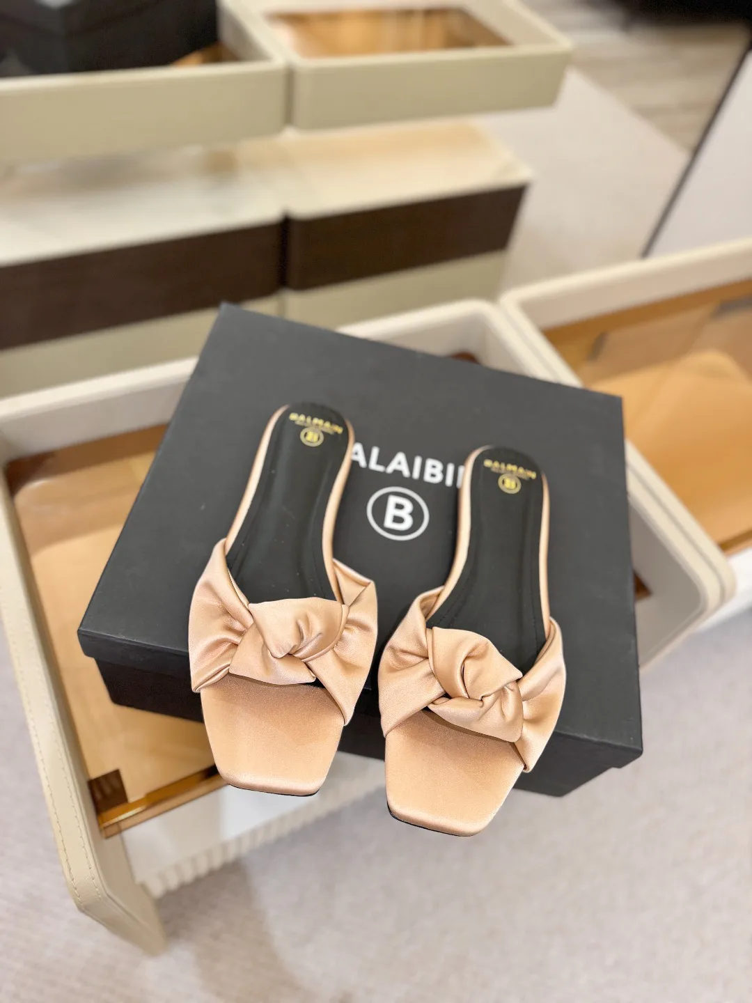 Шлепанцы Женские Balmain 841004