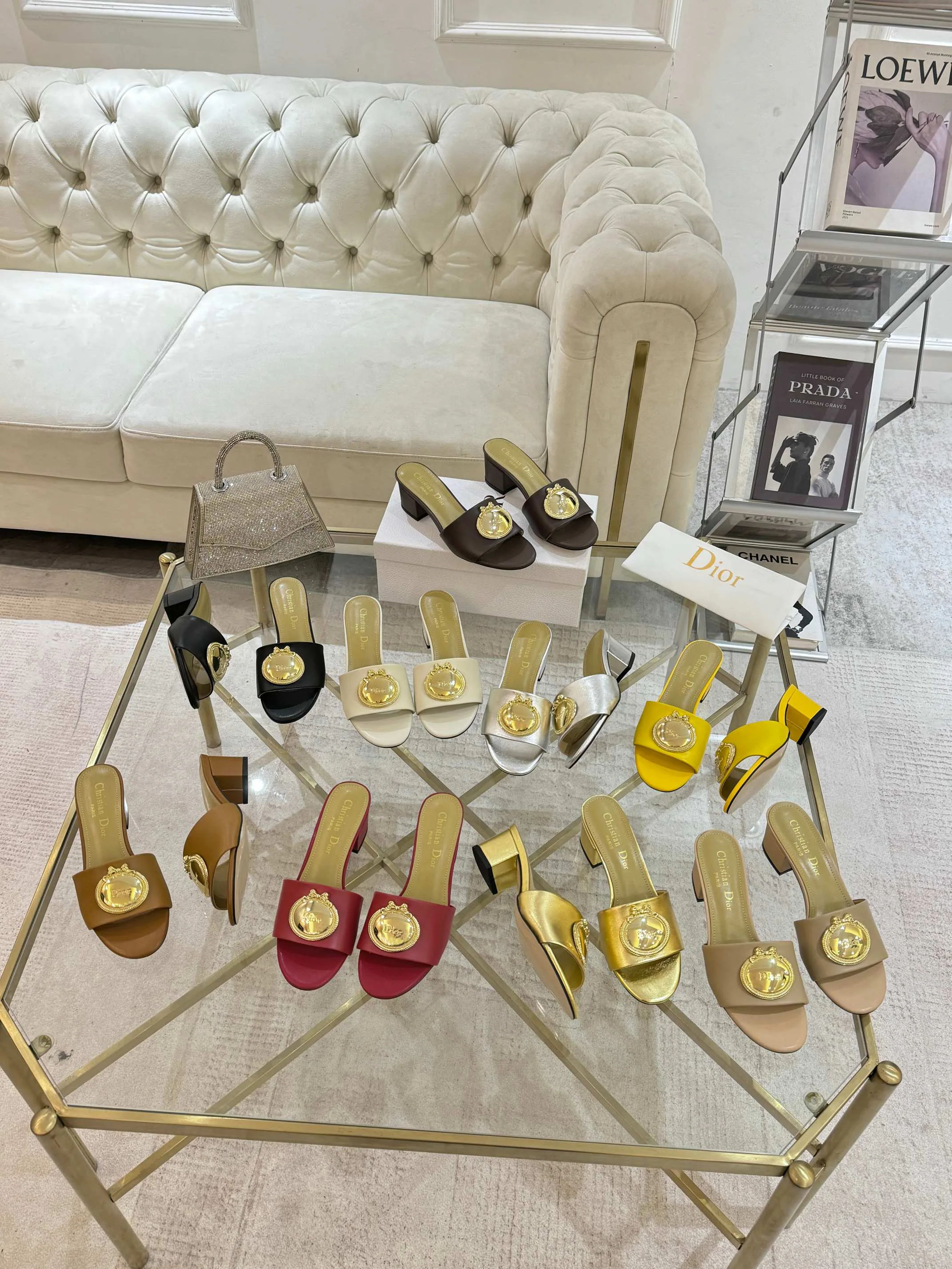 Босоножки Женские Christian Dior 1855946