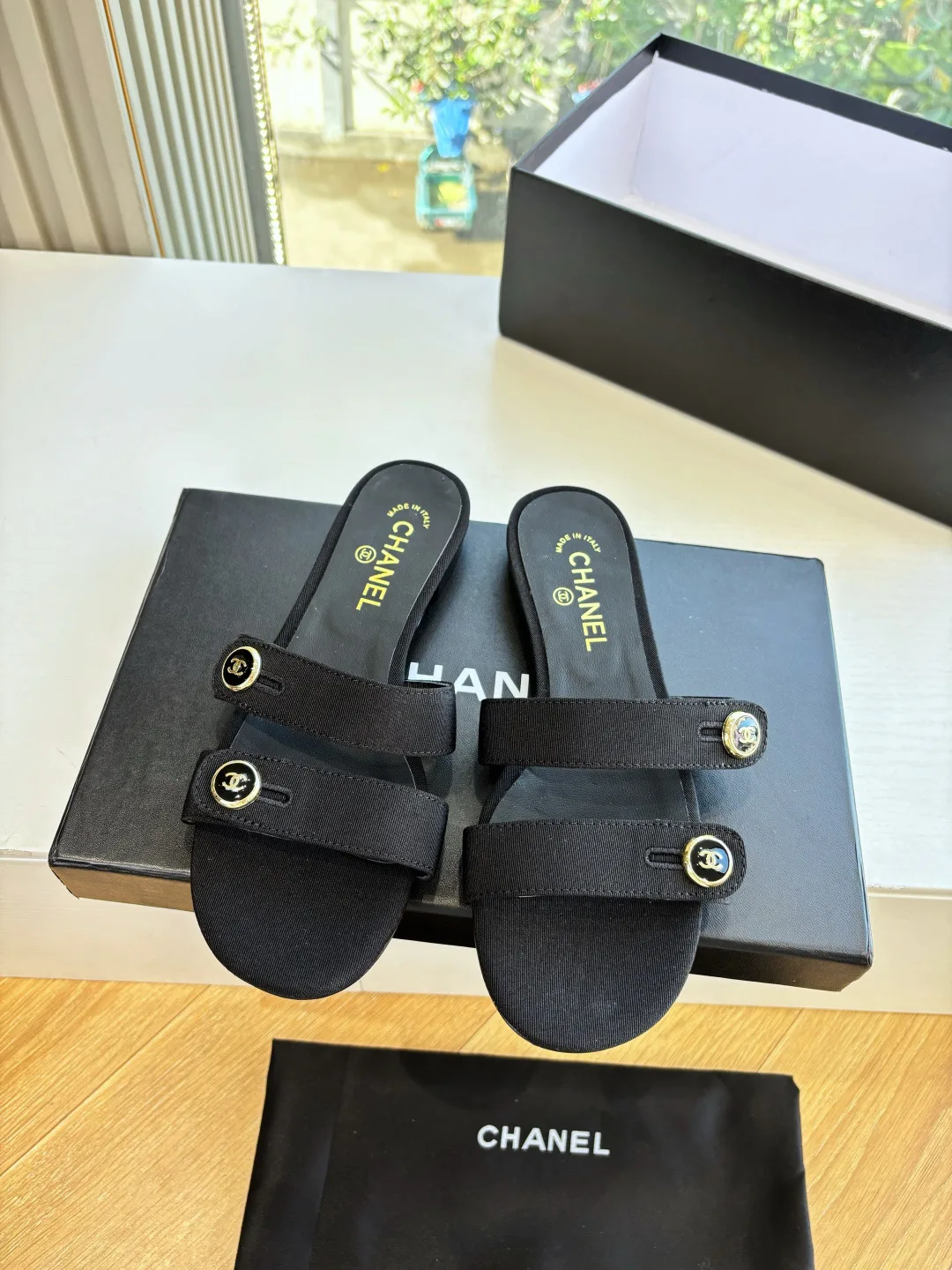 Шлепанцы Женские Chanel 575033