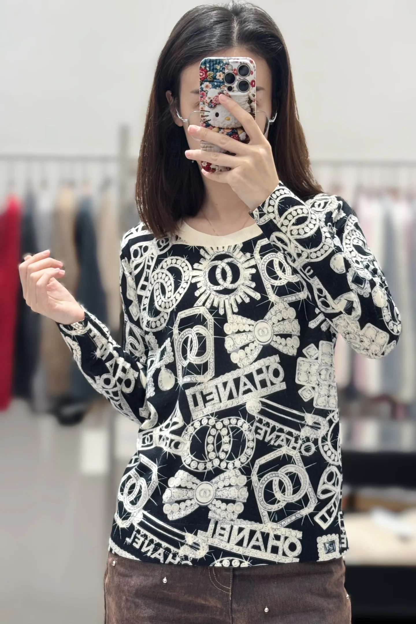 Джемперы И Свитеры Женские Chanel 11762886