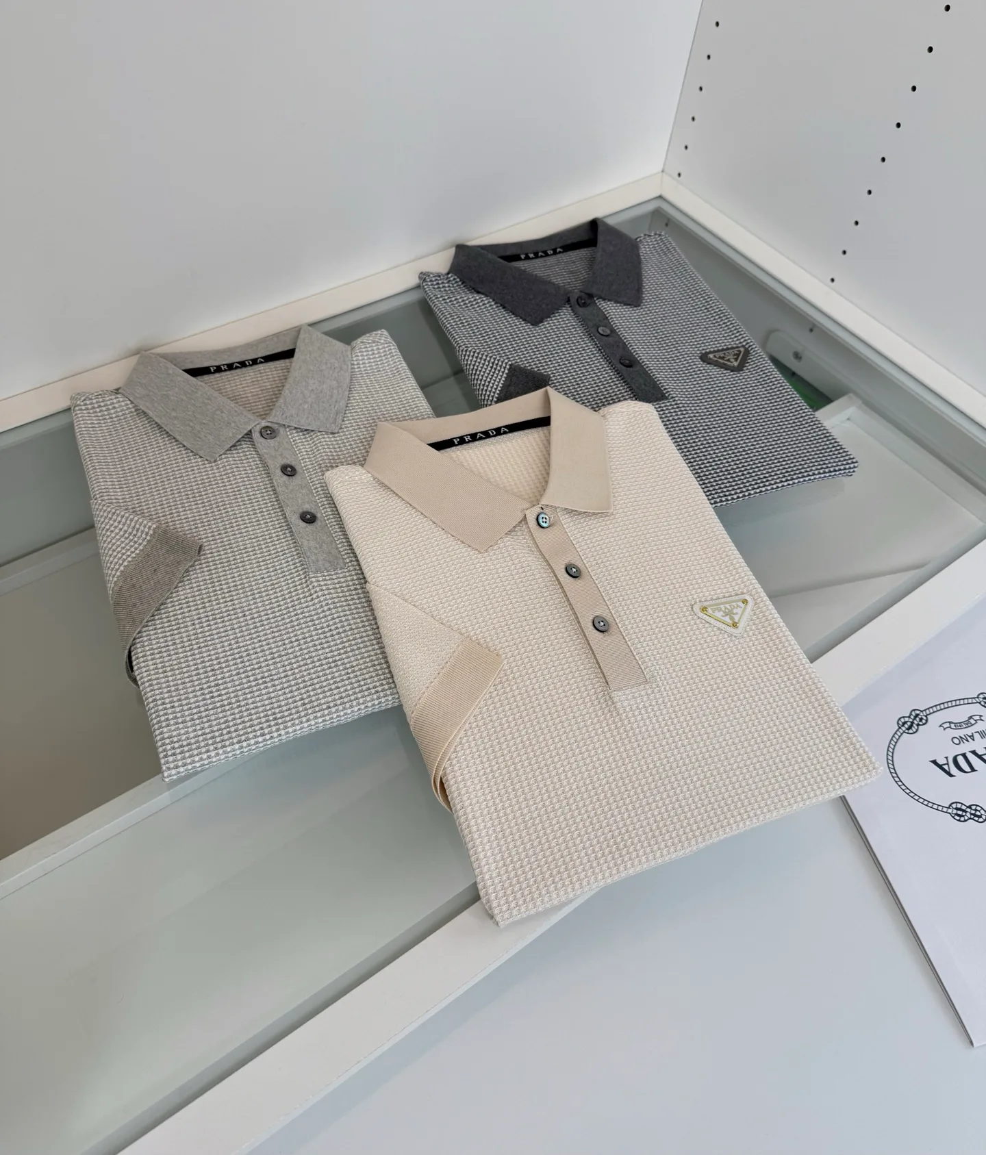 Рубашки Мужские Prada 13553855