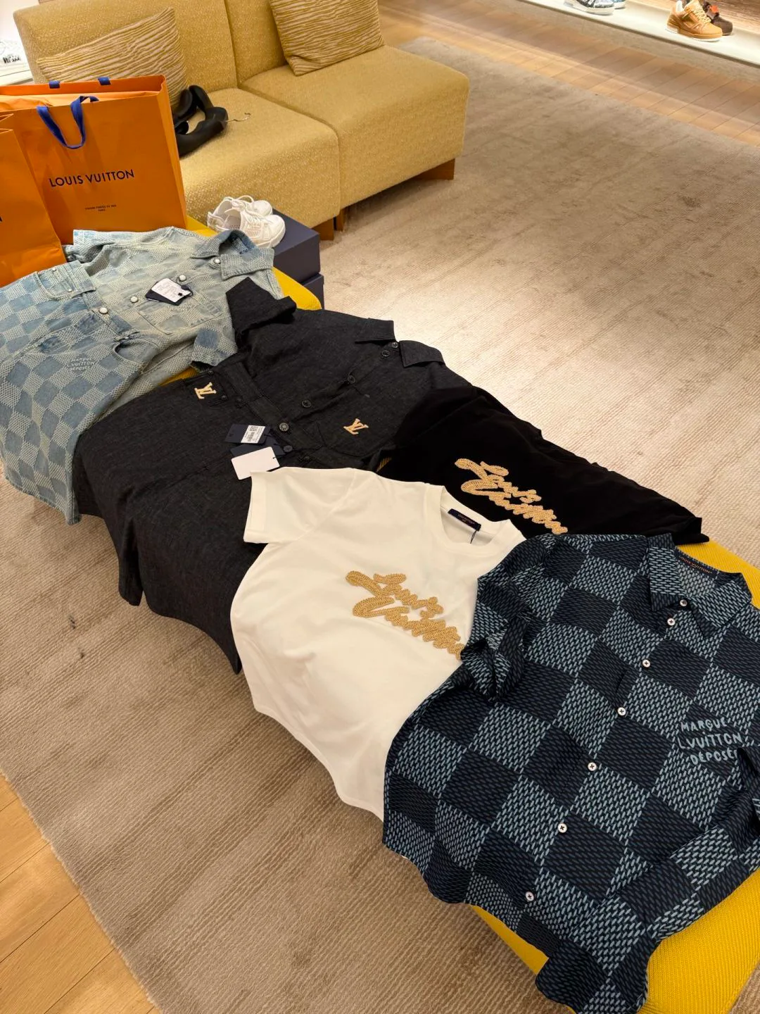 Рубашки Мужские Louis Vuitton 13187757