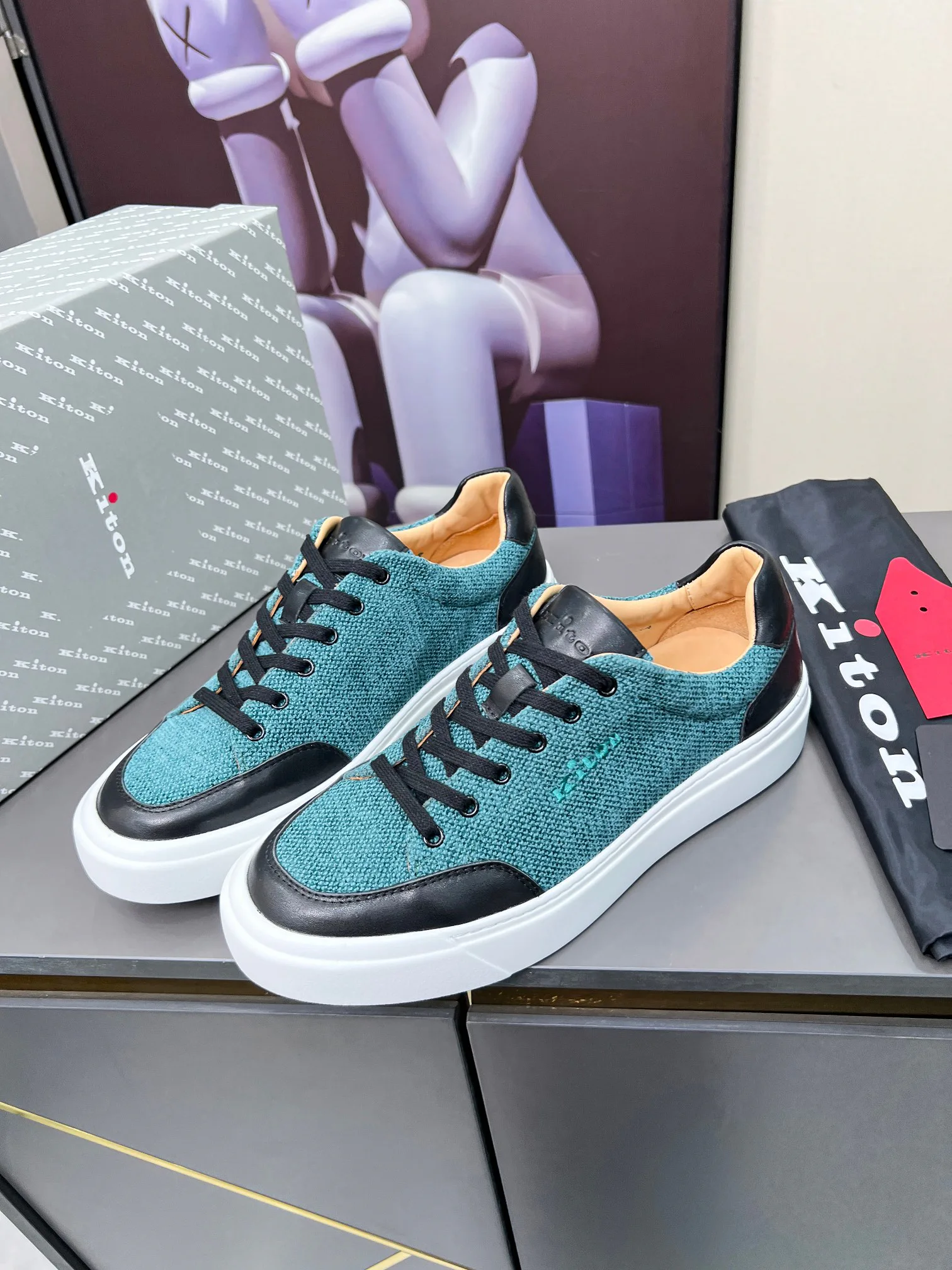 Кеды Мужские Kiton 75534